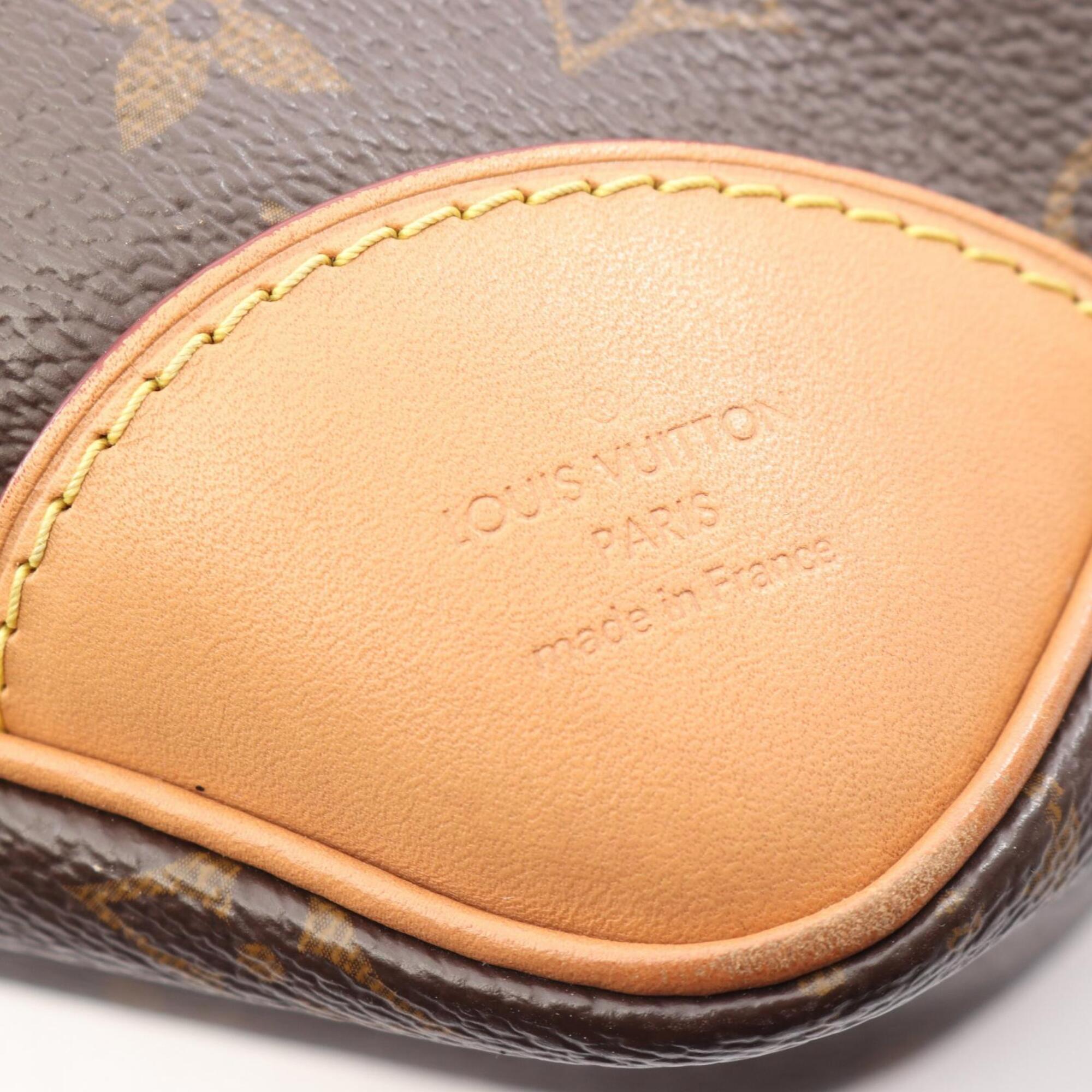 Louis Vuitton Brown Monogram Monogram Leather Handbag Shoulder Bag (Pre-Owned)