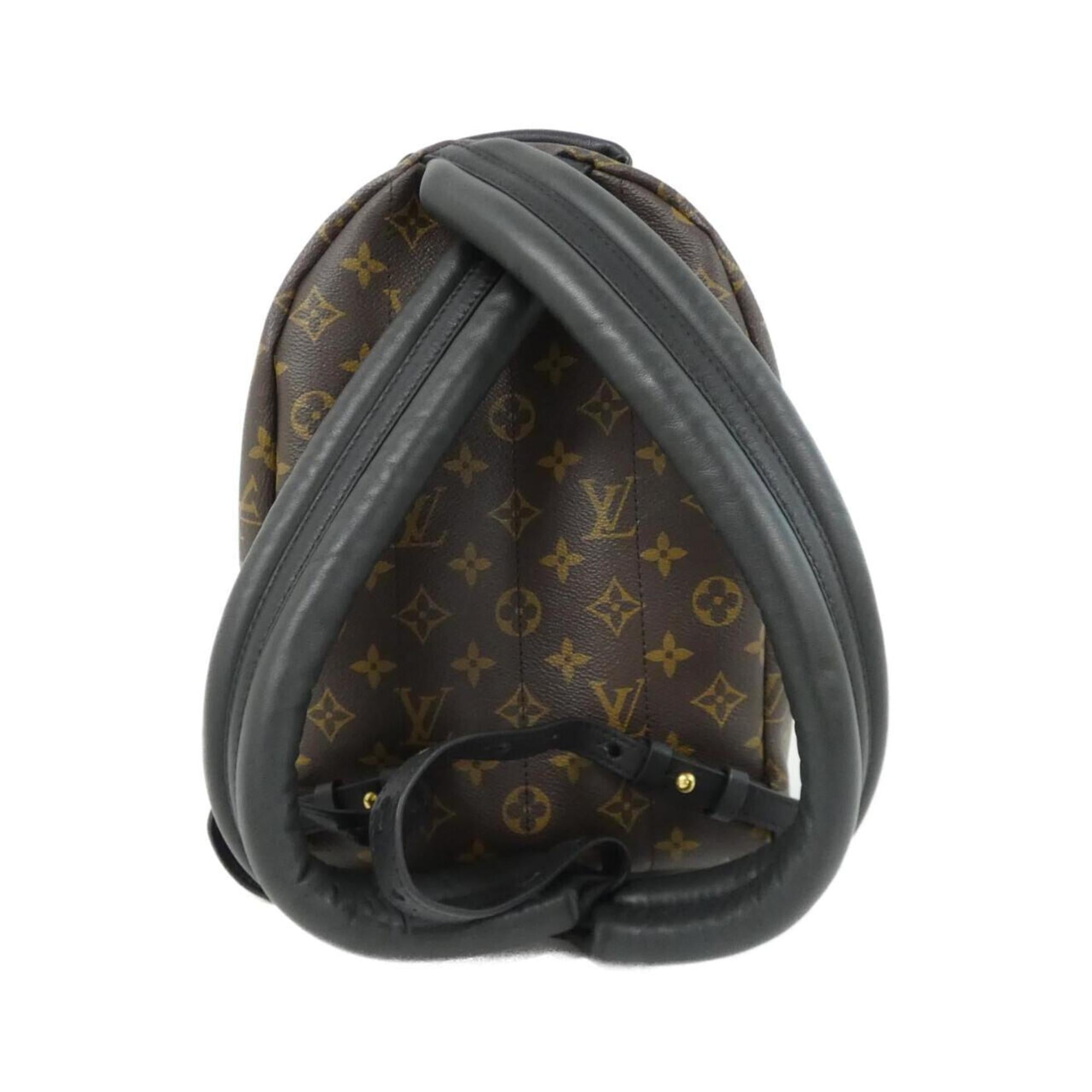 Louis Vuitton Brown Coated Canvas Backpack (Pre-Owned)