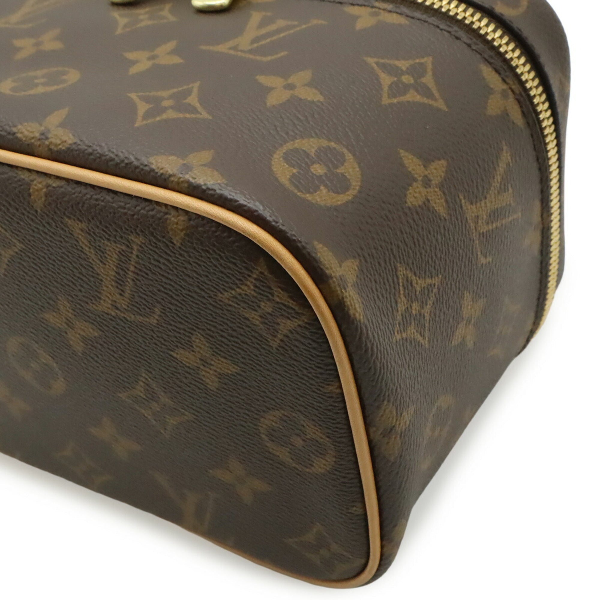 Louis Vuitton Brown Monogram White Monogram Handbag Pouch (Pre-Owned)