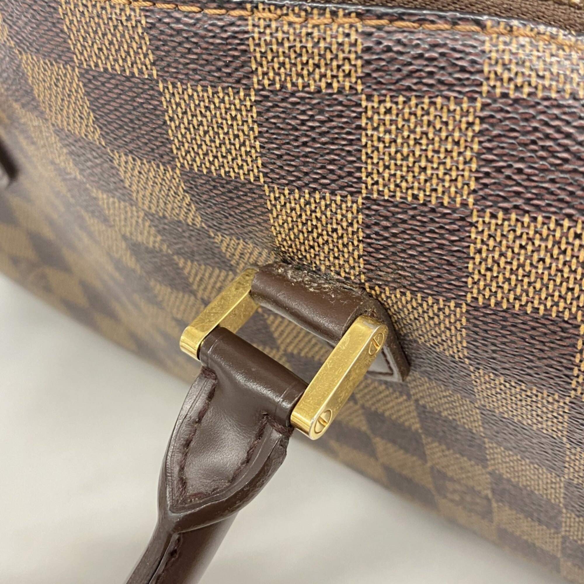 Louis Vuitton Ebene Handbag (Pre-Owned)