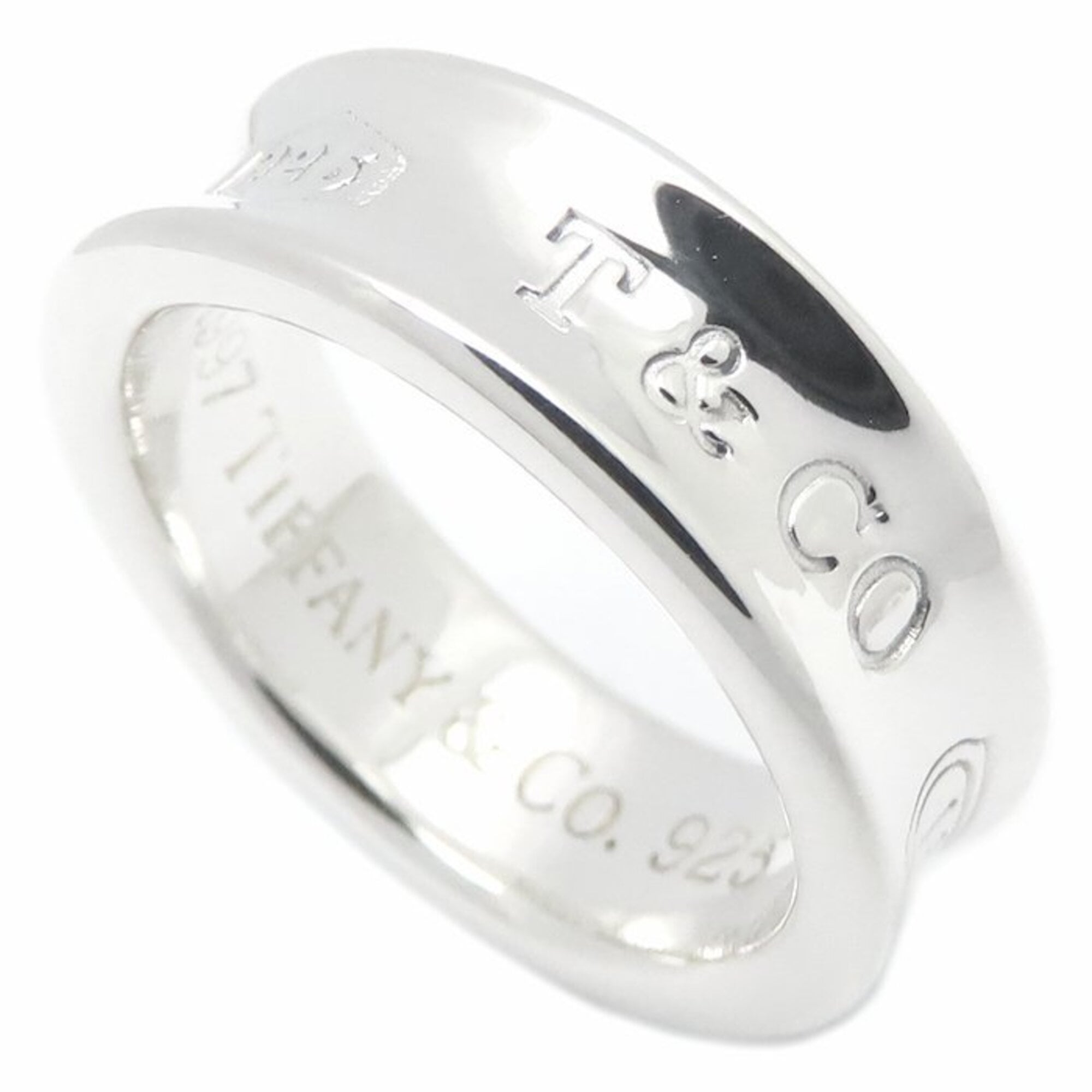 Tiffany Silver 925 Band Ring (Pre-Owned)