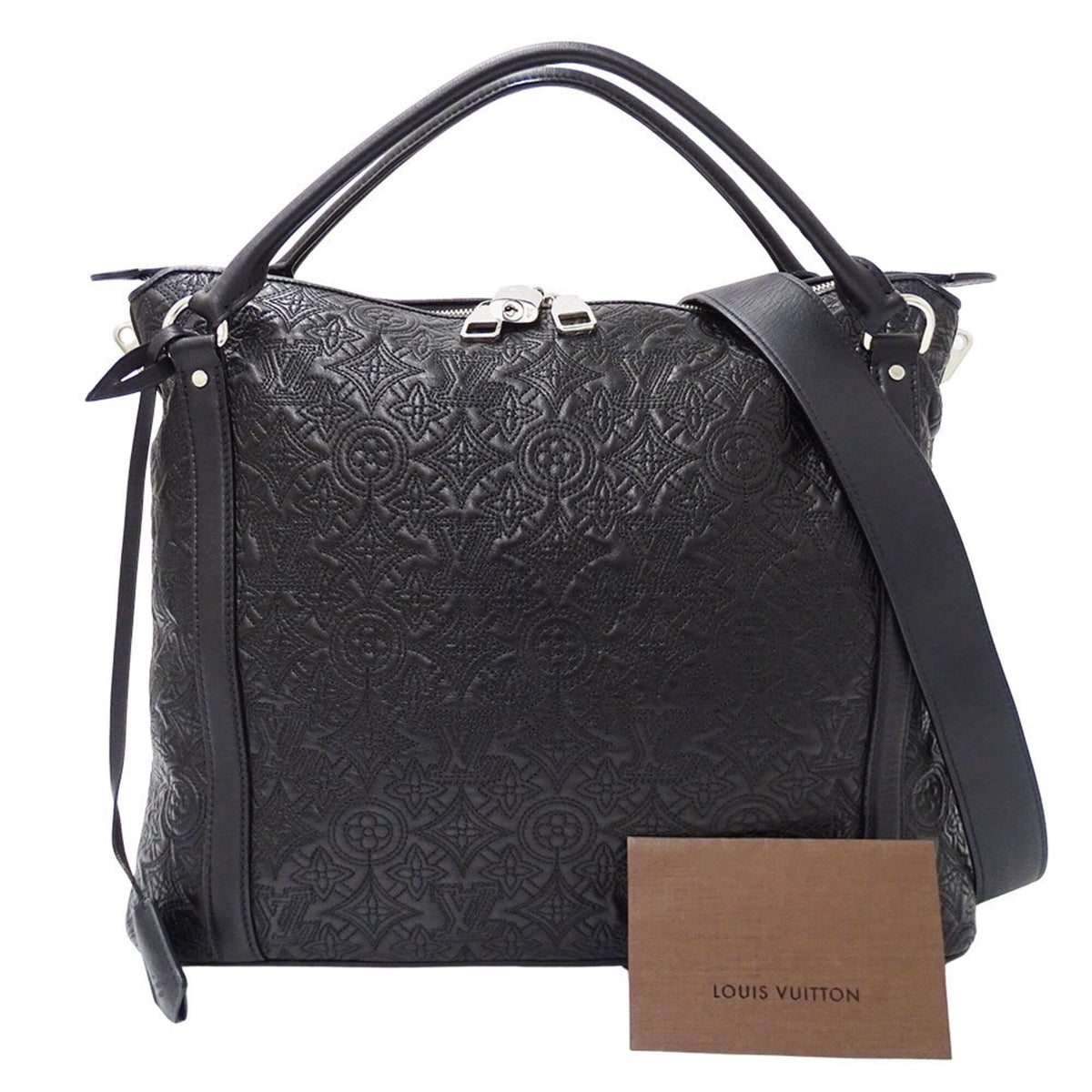 Louis Vuitton Black Noir Handbag Shoulder Bag (Pre-Owned)