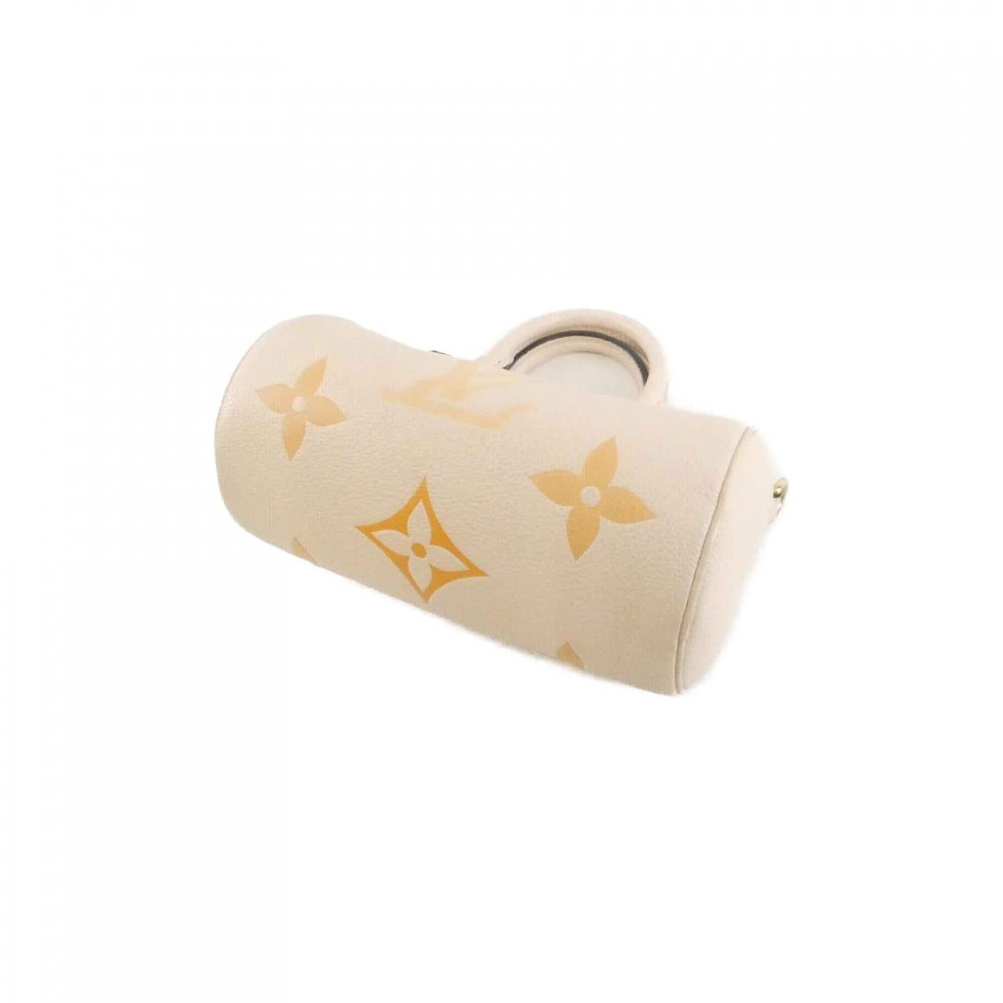 Louis Vuitton Monogram Empreinte Cream Saffron Monogram Empreinte Shoulder Bag (Pre-Owned)