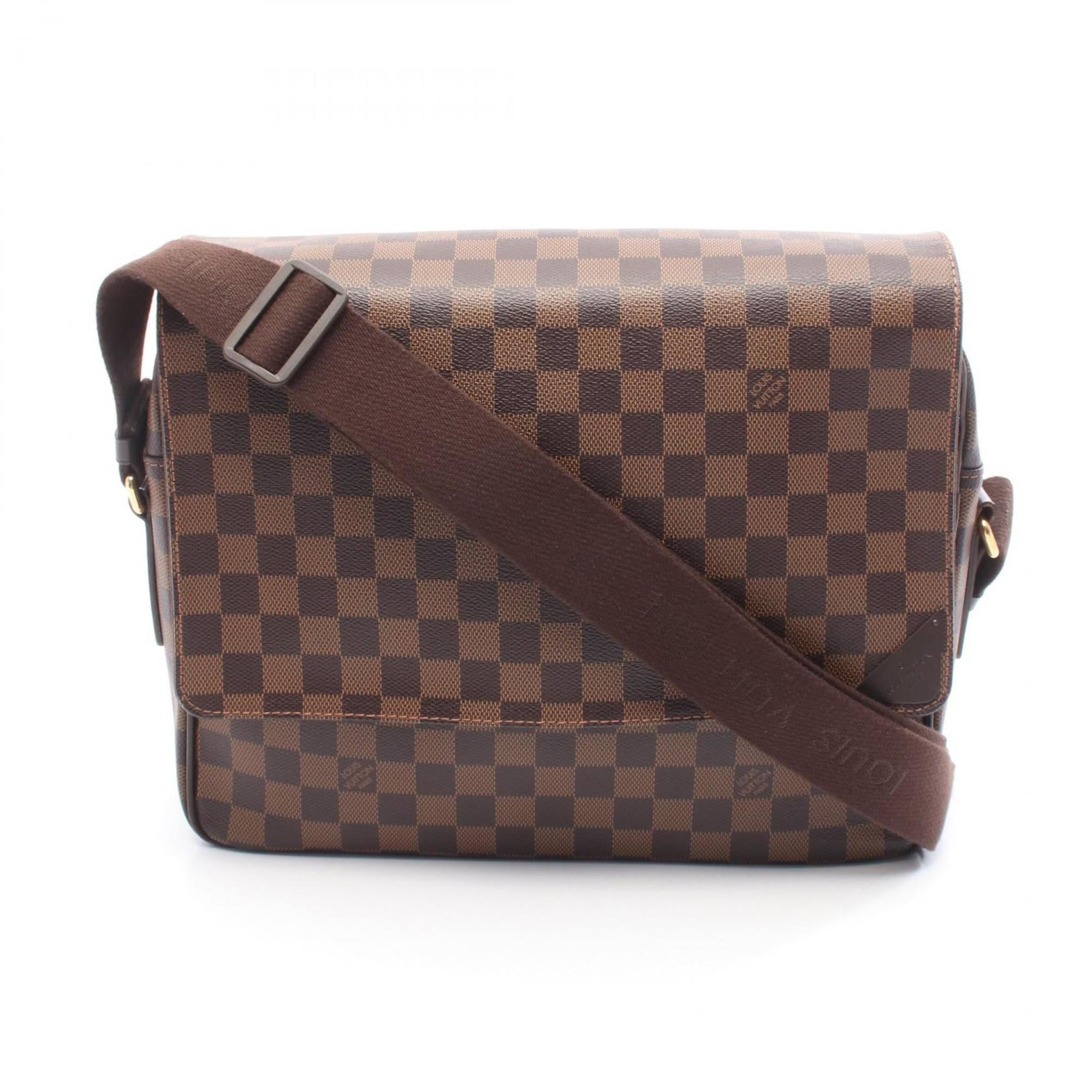 Louis Vuitton Brown Damier Canvas Coated Canvas Leather Shoulder Bag (Pre-Owned)