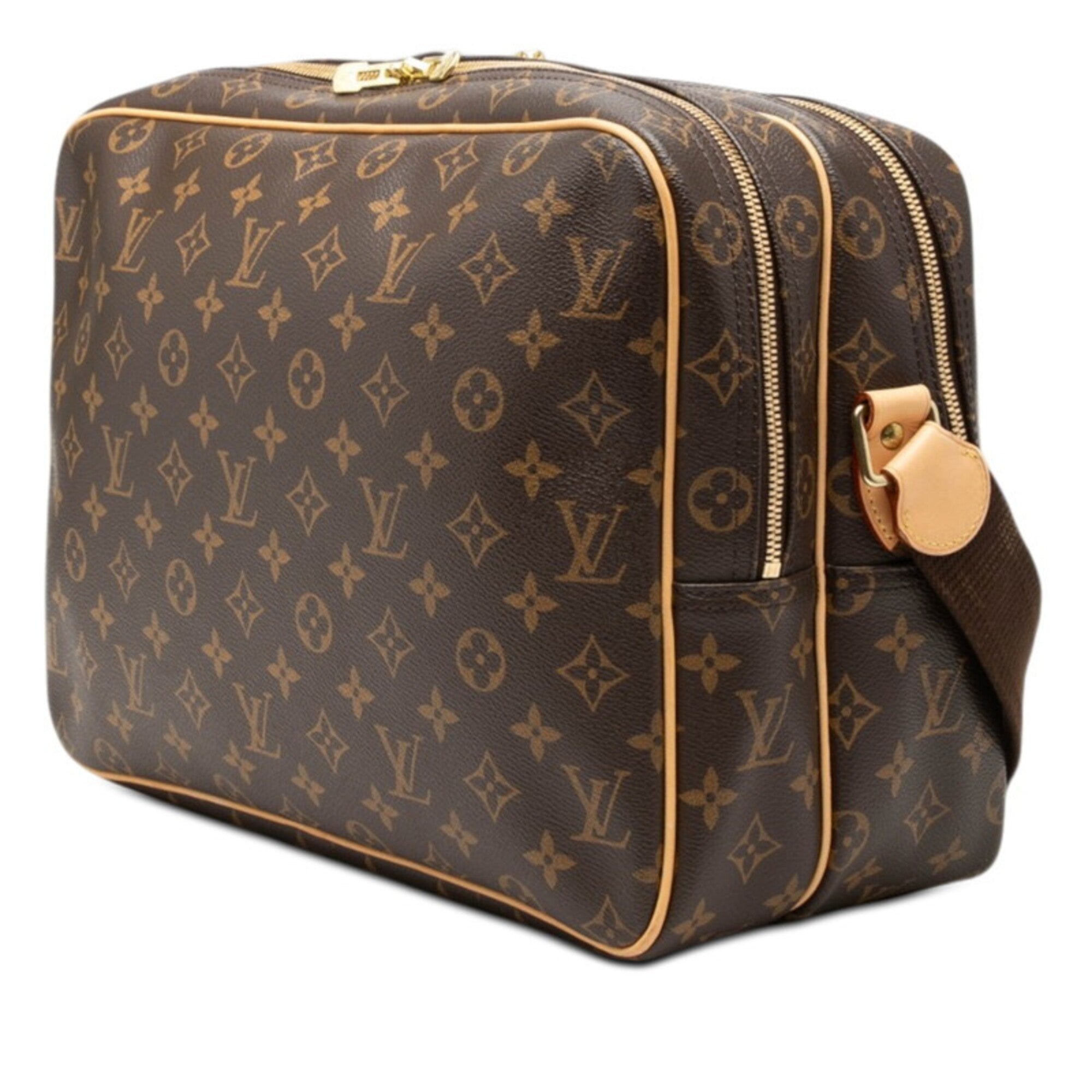 Louis Vuitton Brown Pvc Leather Shoulder Bag (Pre-Owned)