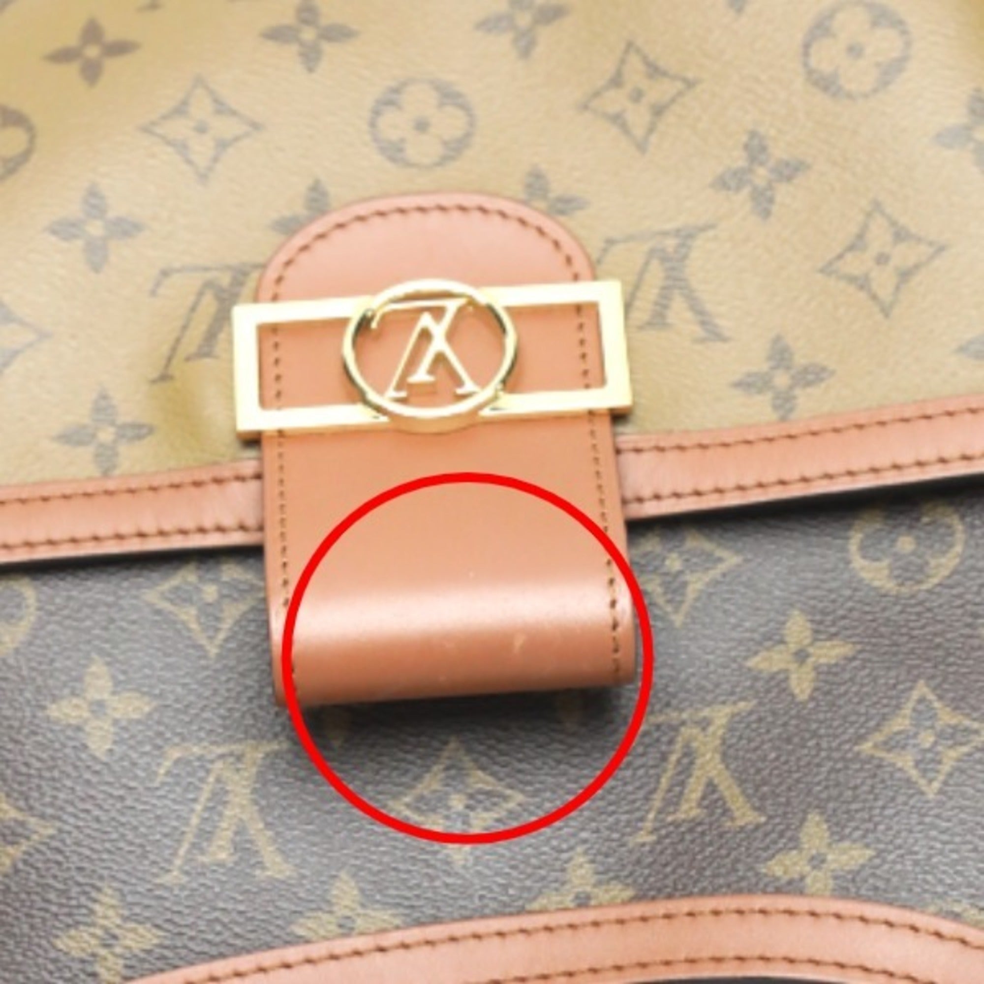 Louis Vuitton Brown Monogram Shoulder Bag (Pre-Owned)