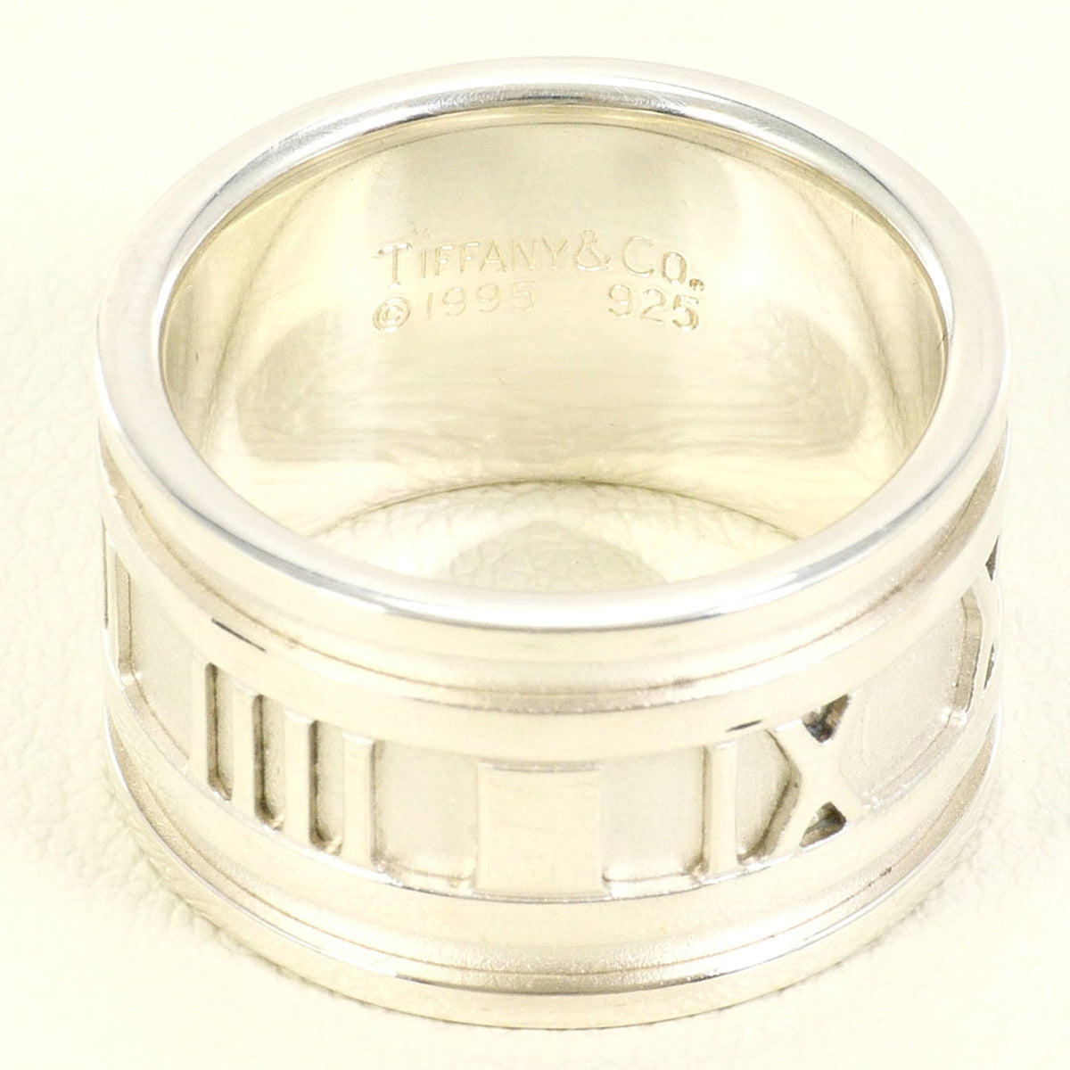 Tiffany Silver 925 Band Ring (Pre-Owned)