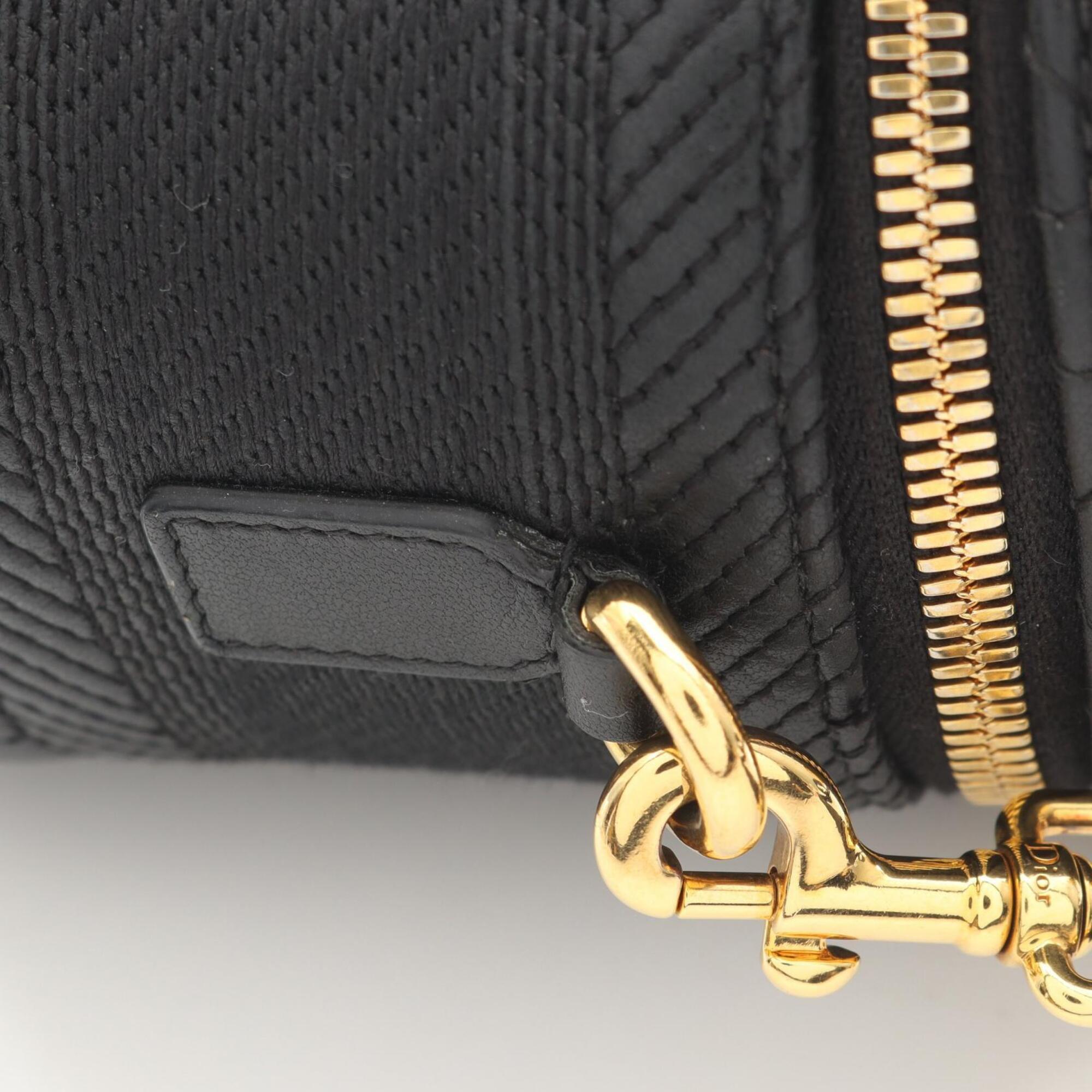 Christian Dior Black Leather Handbag (Pre-Owned)