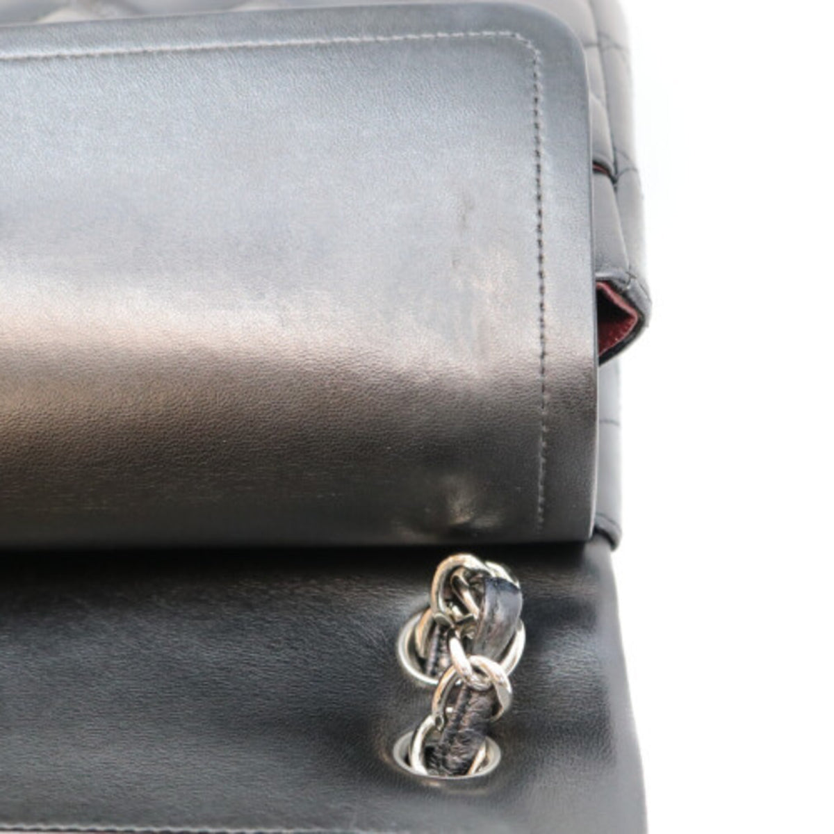 Chanel Brown Leather Shoulder Bag (Pre-Owned)