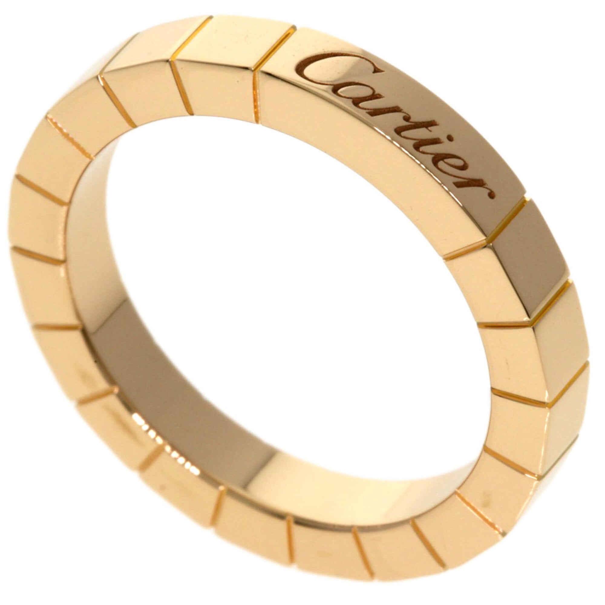 Cartier Lanieres Pink Gold (18K) Band Ring (Pre-Owned)