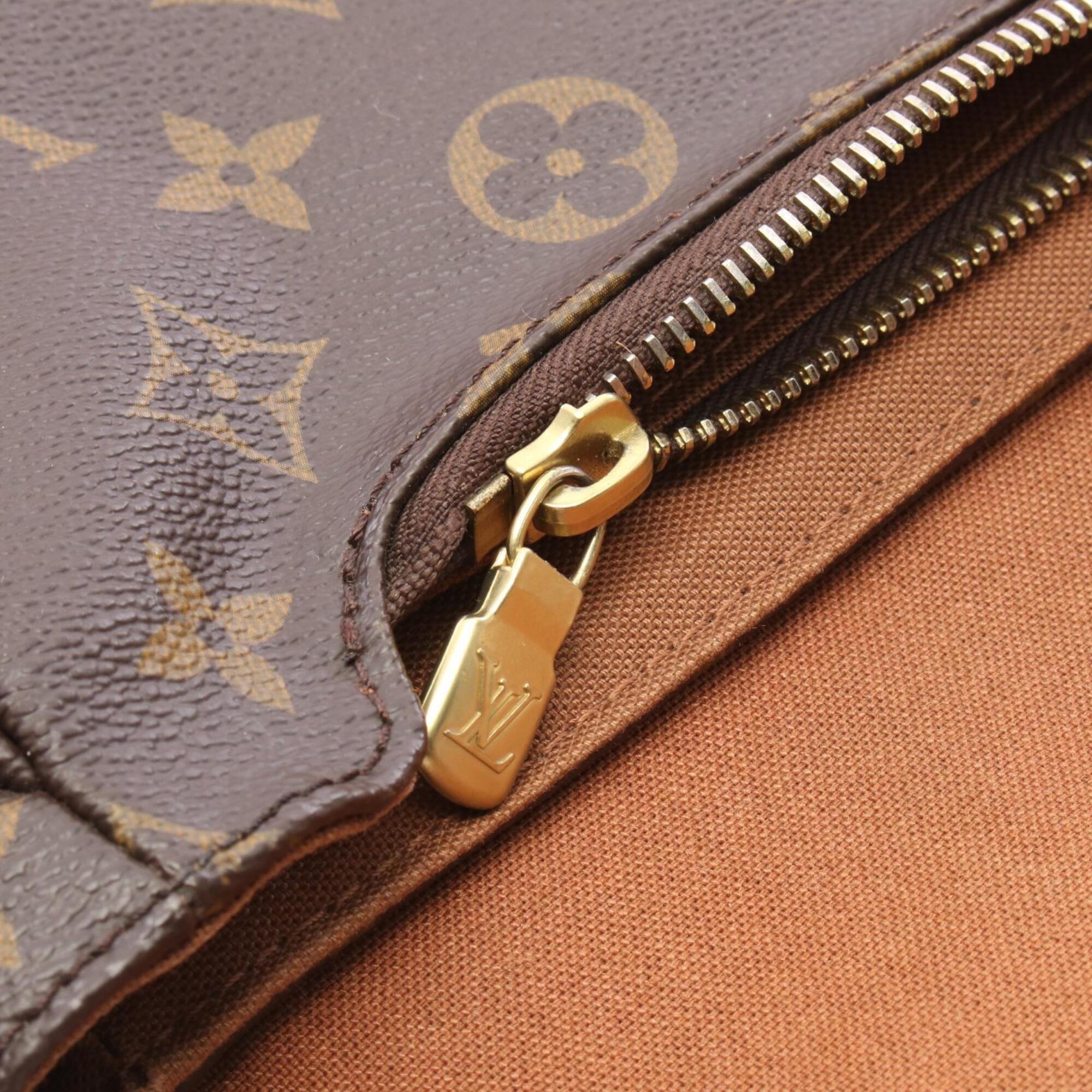 Louis Vuitton Brown Monogram Monogram Handbag Shoulder Bag (Pre-Owned)