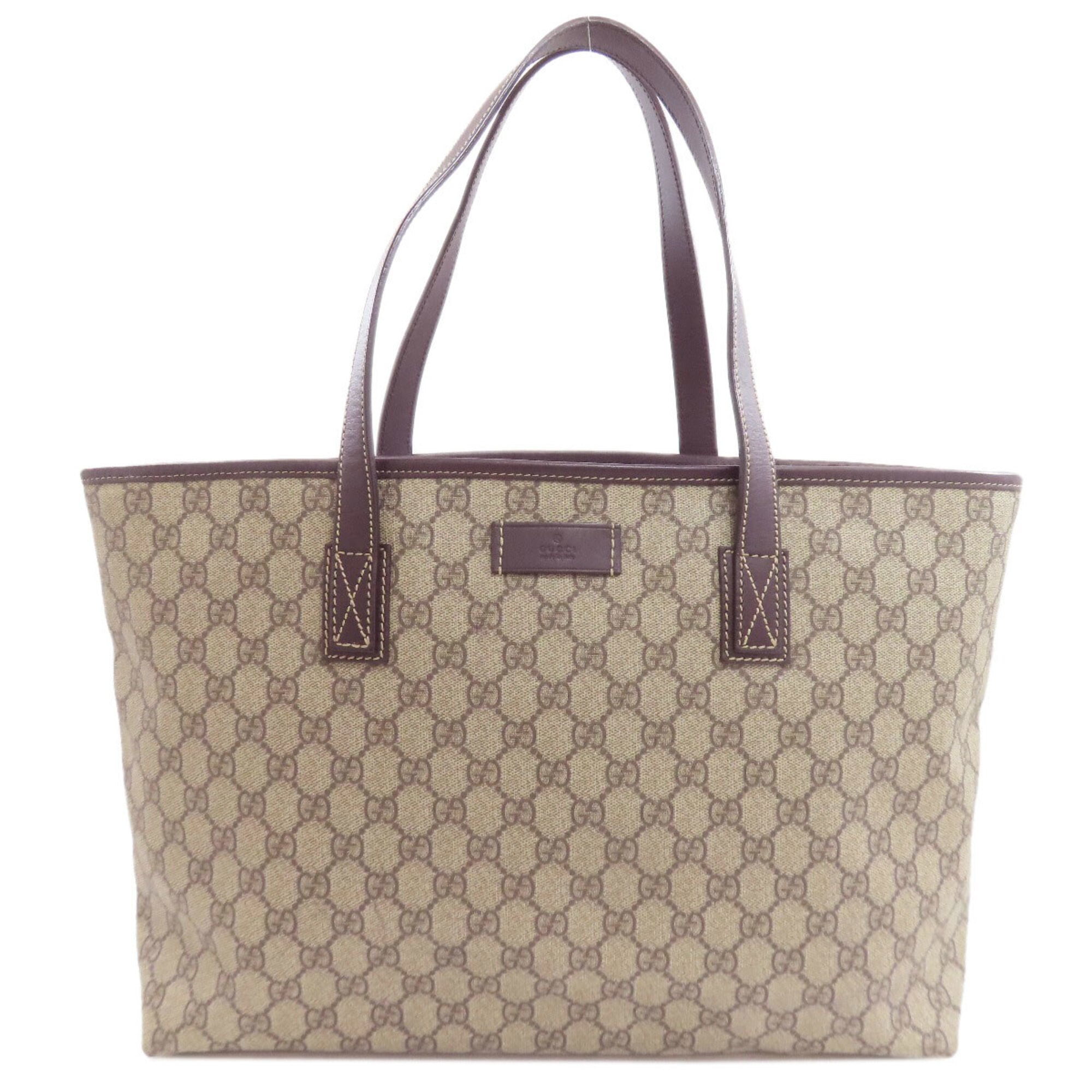 Gucci Brown Pvc Tote Bag (Pre-Owned)