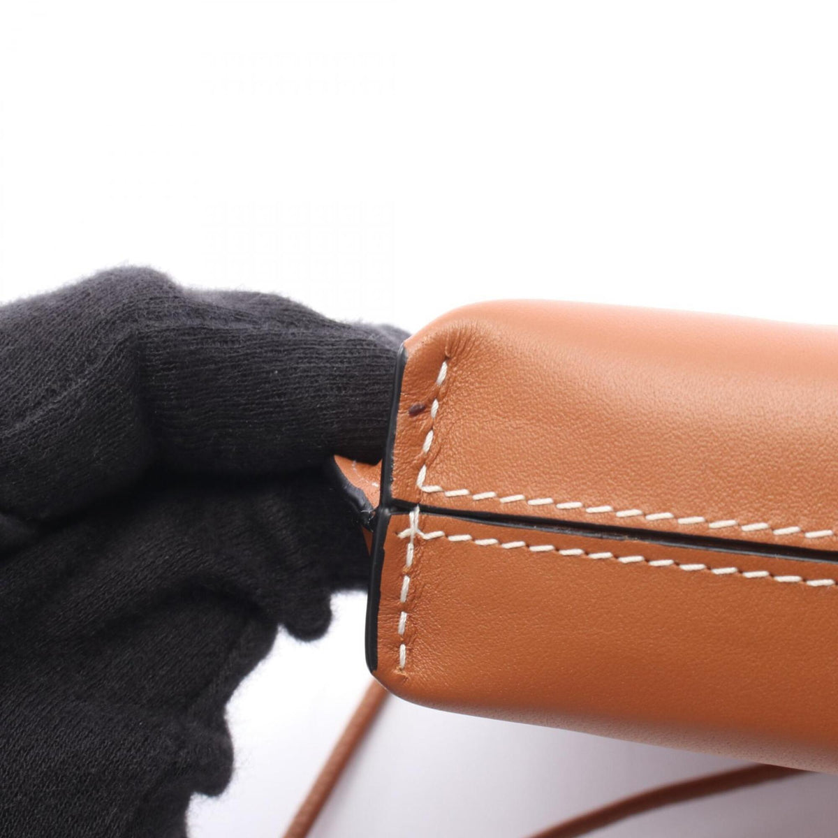 Loewe Brown Leather Handbag Shoulder Bag (Pre-Owned)