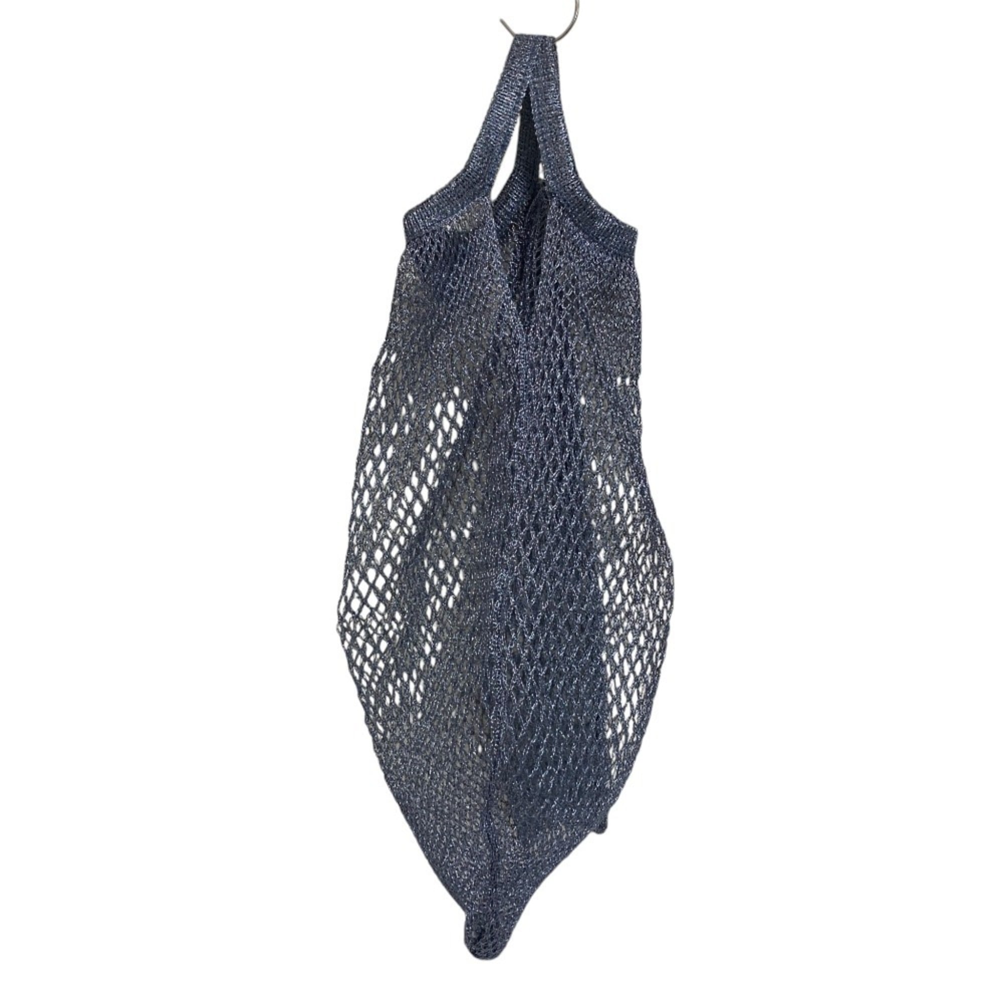 Prada Light Blue Mesh Handbag (Pre-Owned)