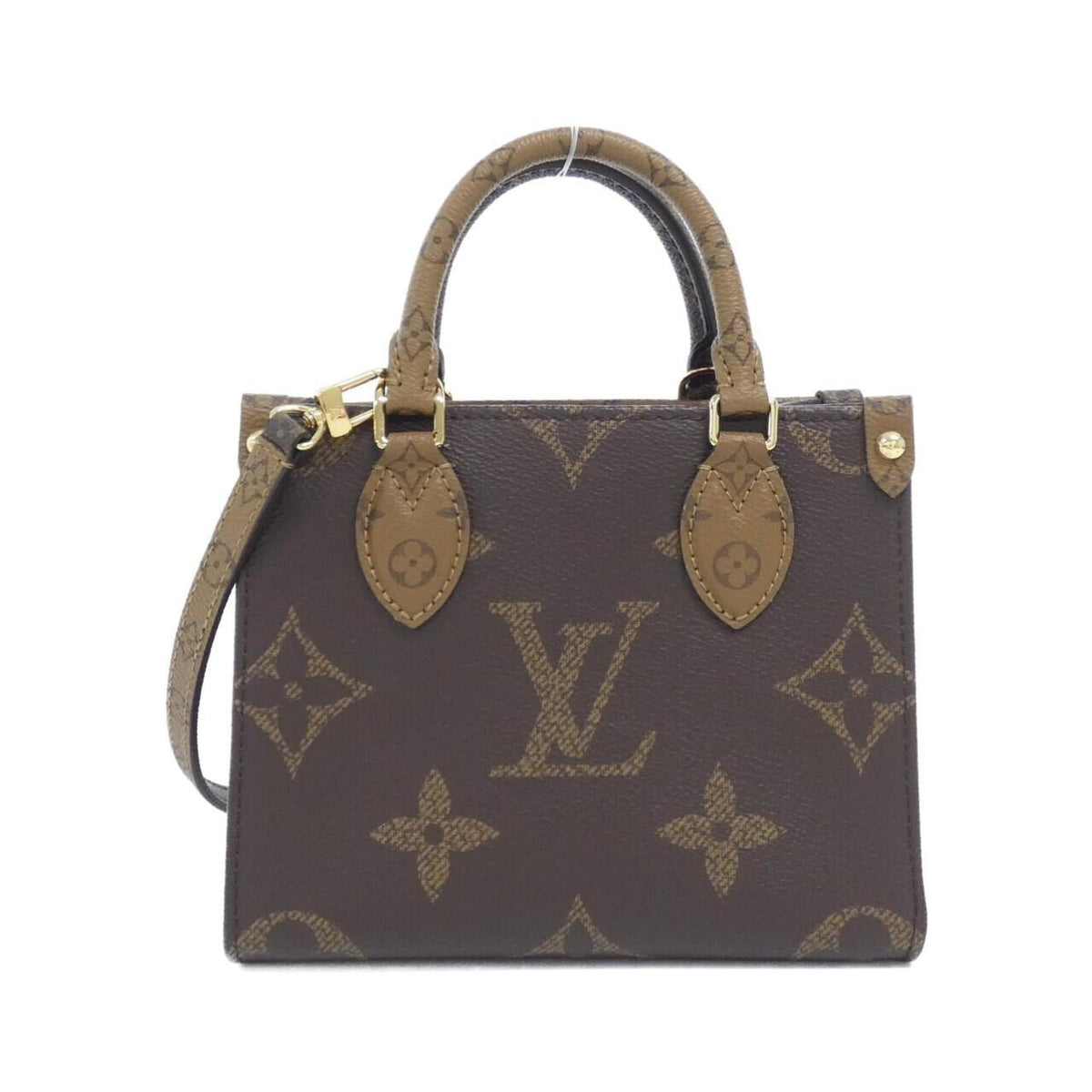 Louis Vuitton Marron Coated Canvas Handbag (Pre-Owned)