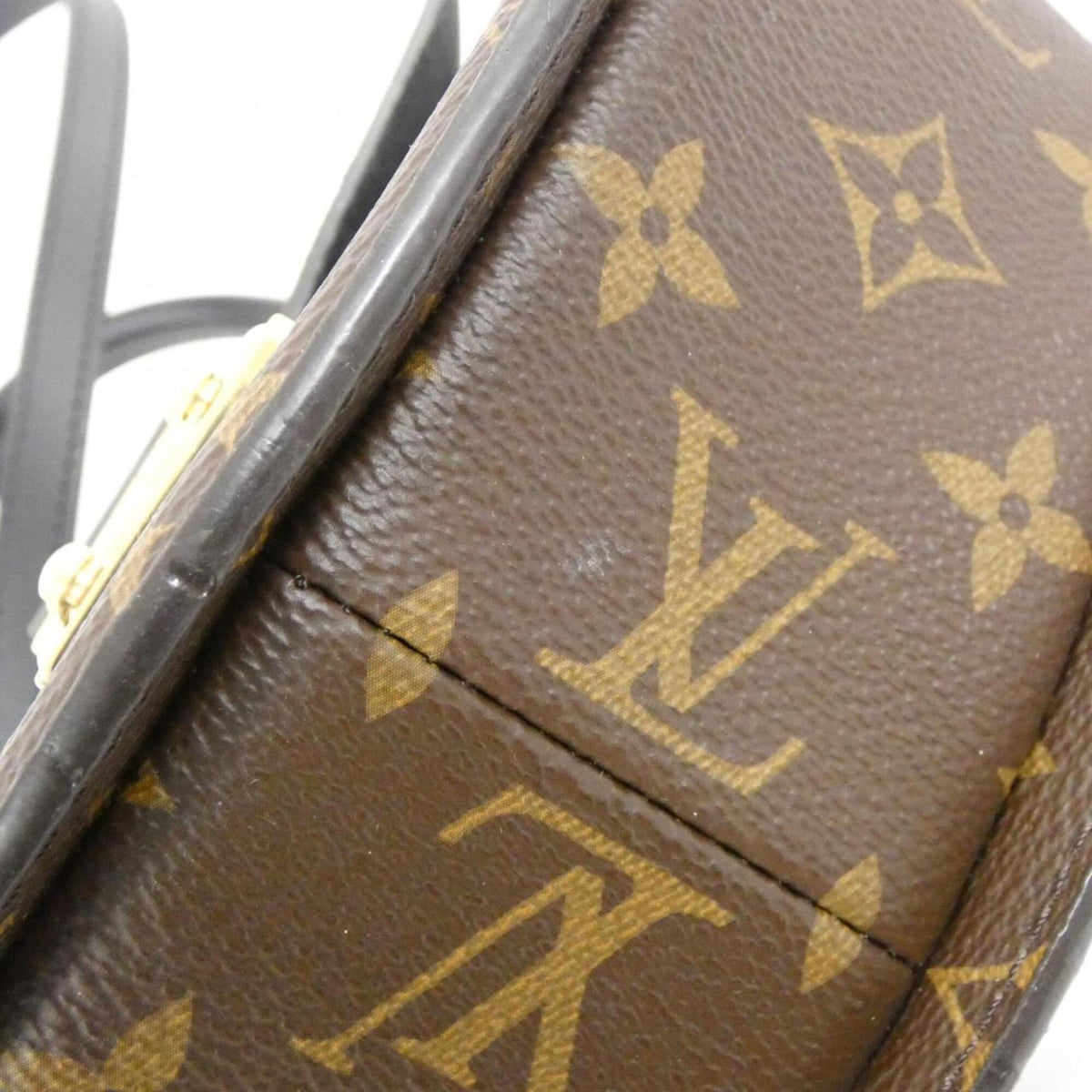 Louis Vuitton Brown Coated Canvas Handbag (Pre-Owned)
