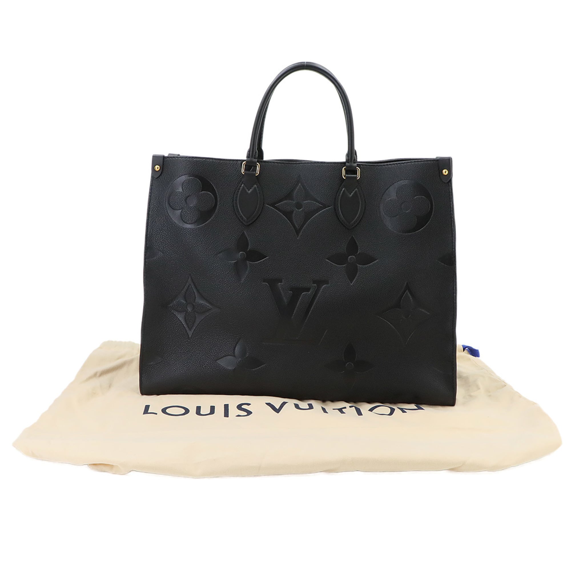 Louis Vuitton Monogram Empreinte Black Monogram Empreinte Handbag Tote Bag (Pre-Owned)