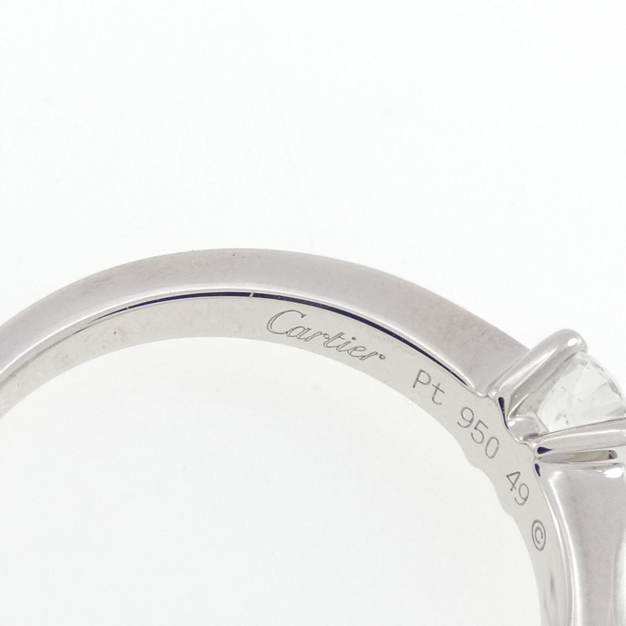Cartier Platinum 950 Band Ring (Pre-Owned)