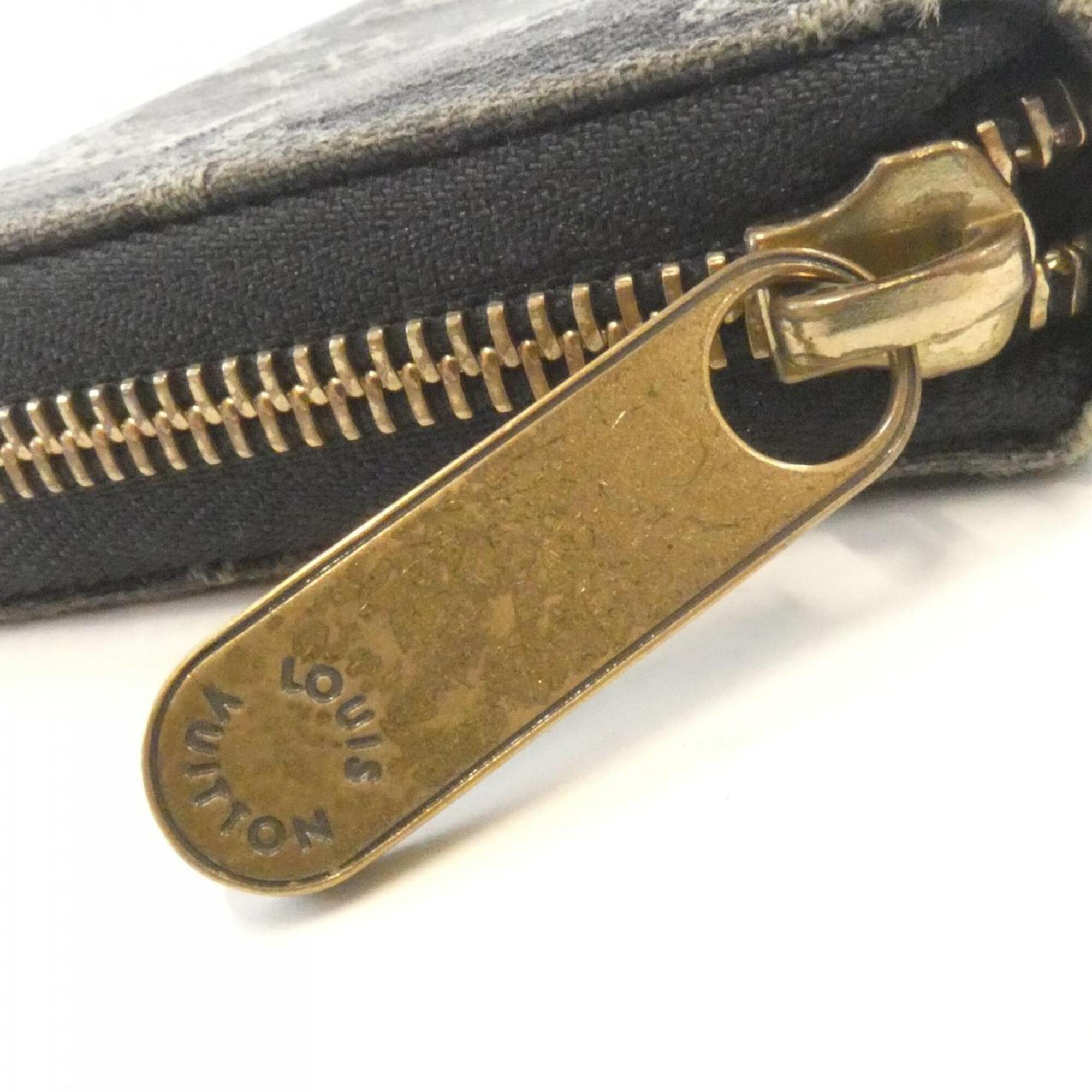 Louis Vuitton Monogram Denim Black Monogram Denim Long Wallet (Bi-Fold) (Pre-Owned)