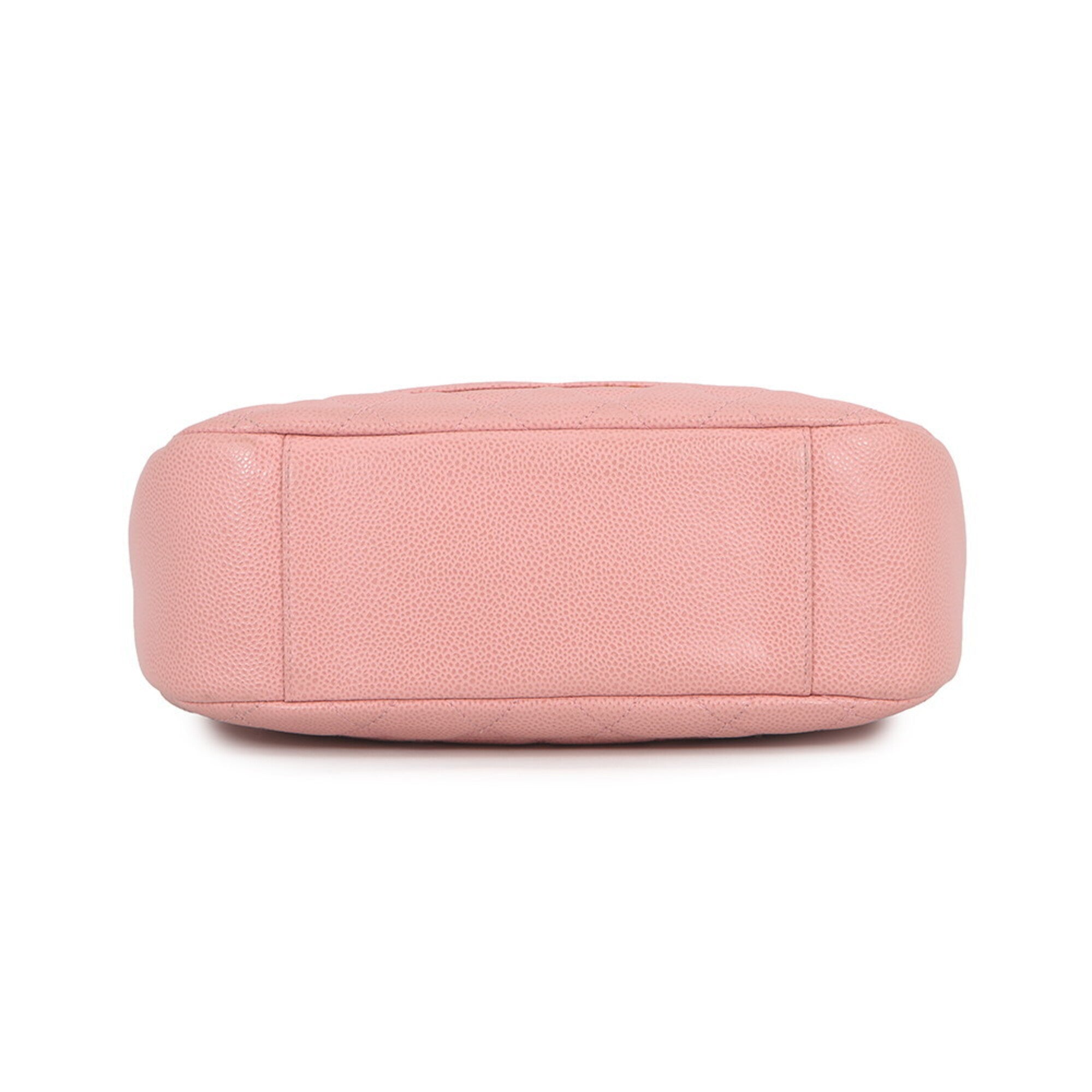 Chanel Pink Grained Calfskin Handbag Shoulder Bag (Pre-Owned)