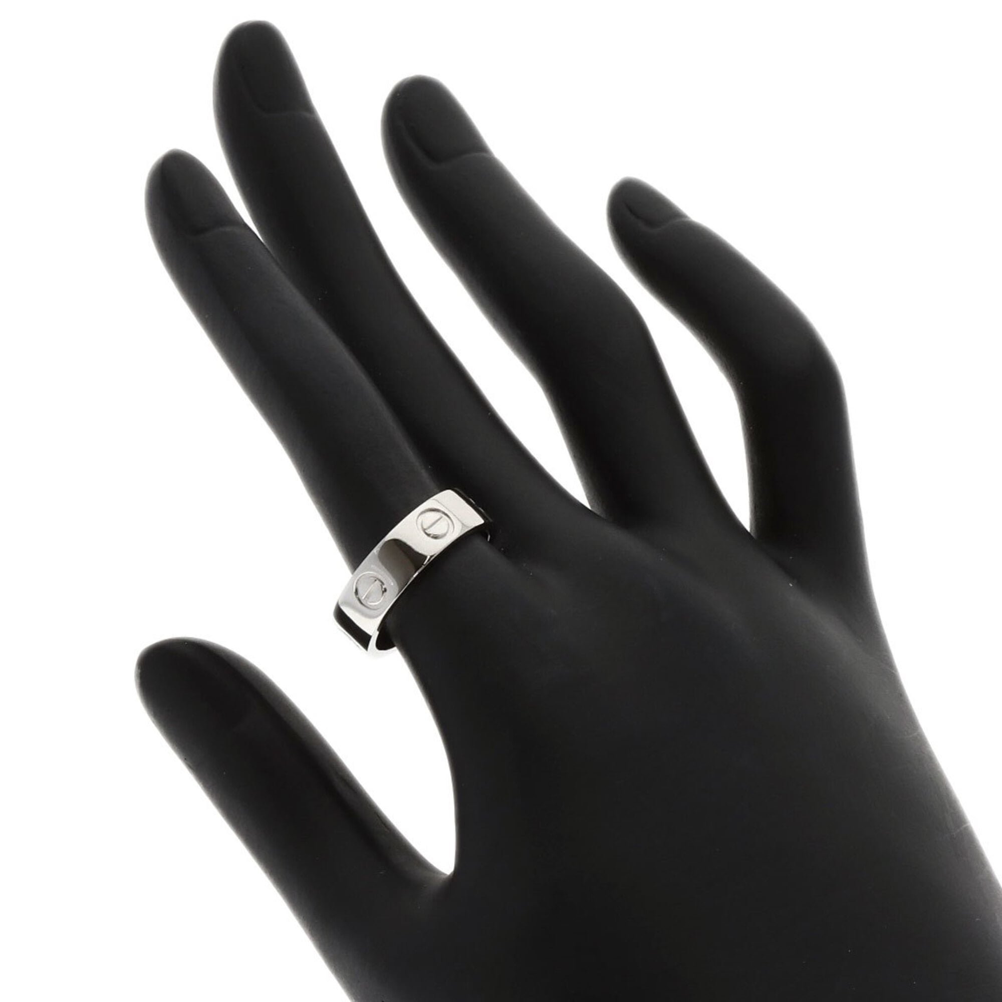 Cartier Love Platinum 950 Band Ring (Pre-Owned)