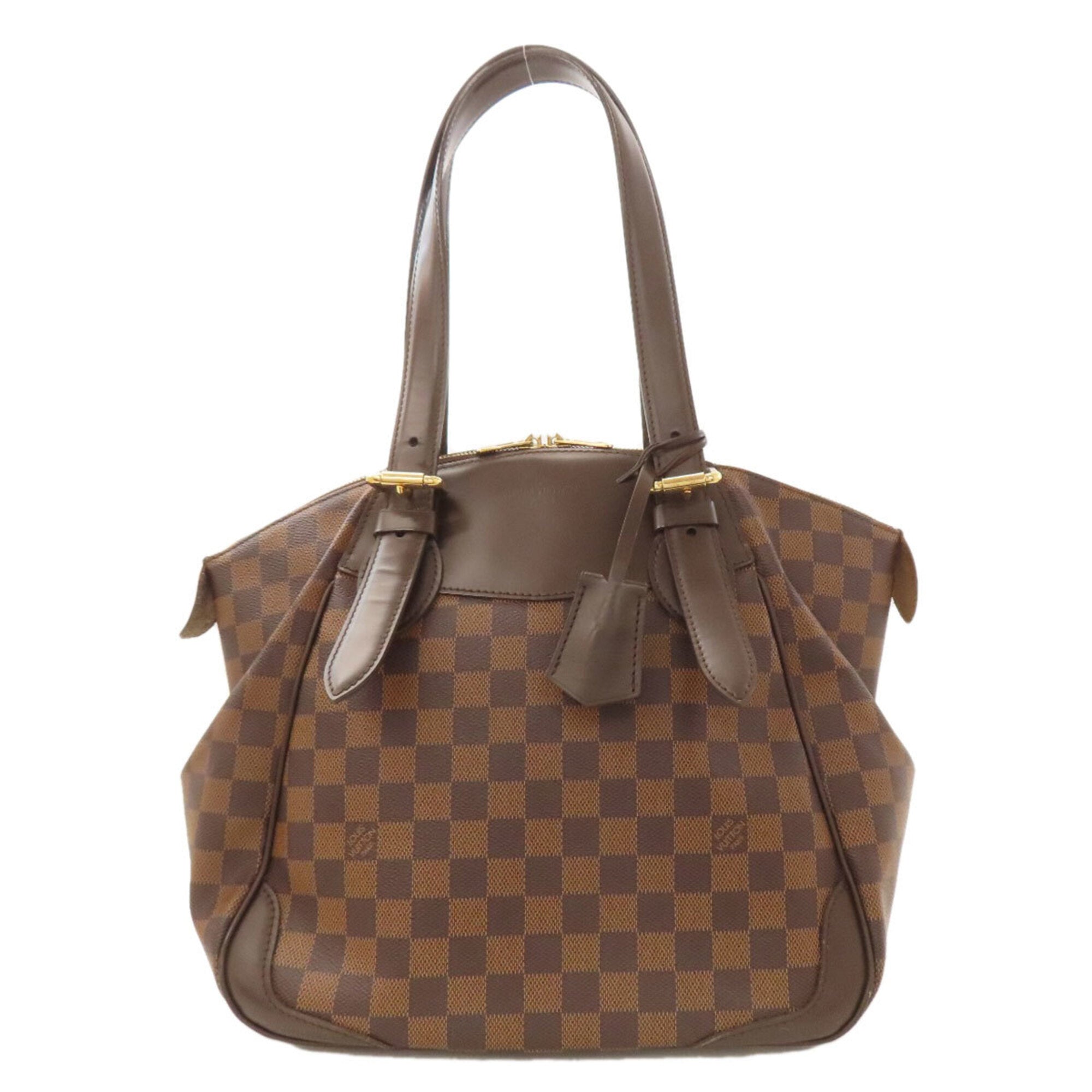 Louis Vuitton Damier Canvas Ebene Damier Canvas Tote Bag (Pre-Owned)