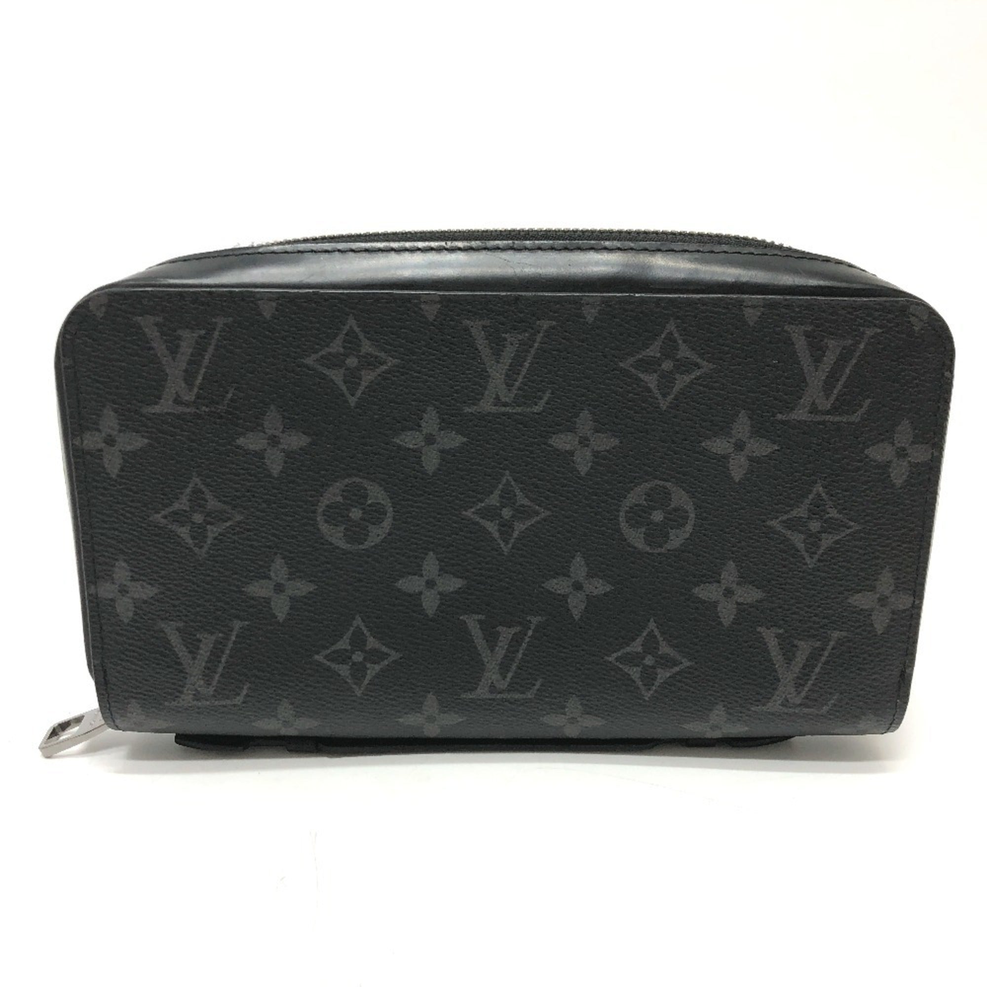 Louis Vuitton Monogram Eclipse Black Monogram Eclipse Monogram Eclipse Long Wallet (Bi-Fold) (Pre-Owned)