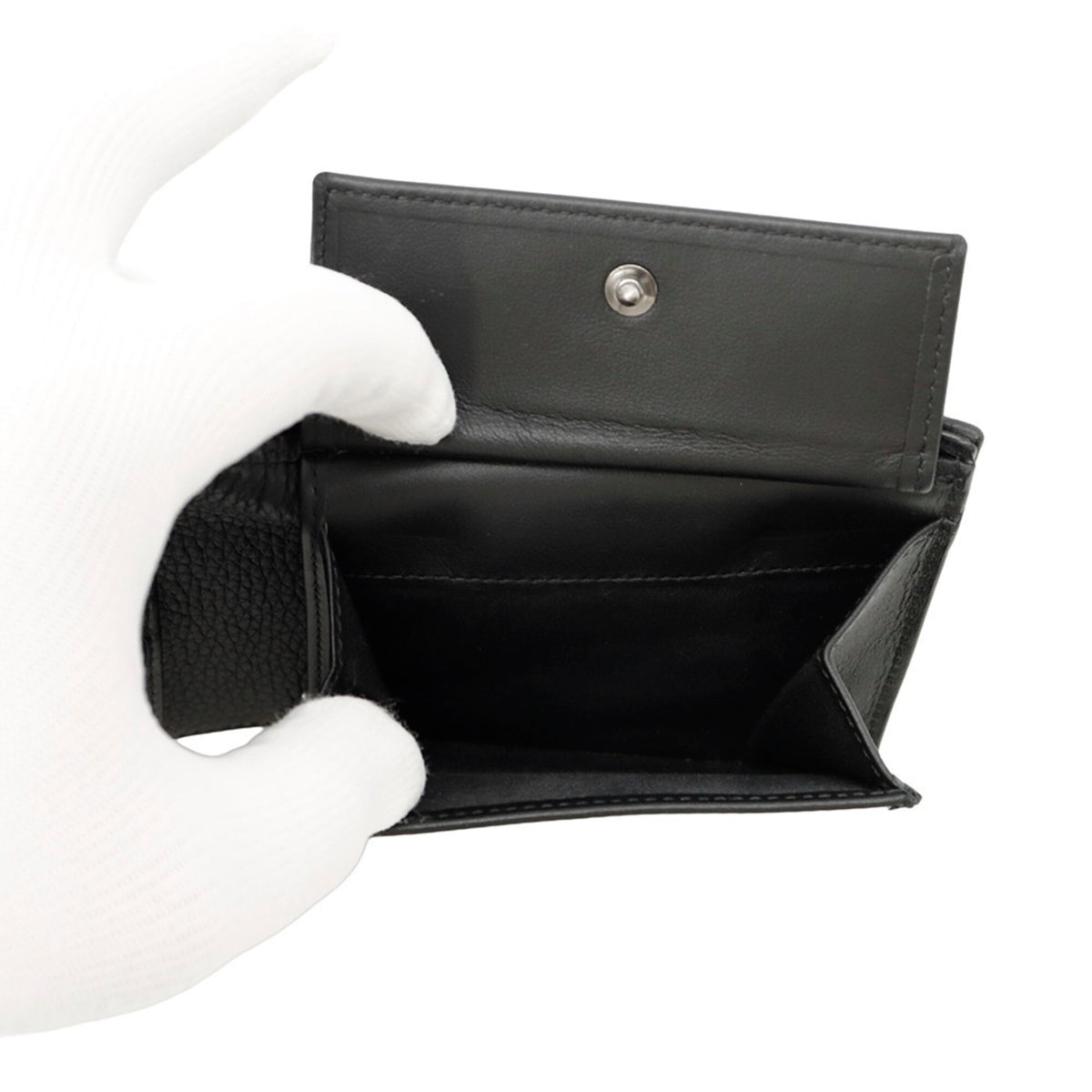 Christian Dior Beige Black Jacquard Wallet (Bi-Fold) (Pre-Owned)