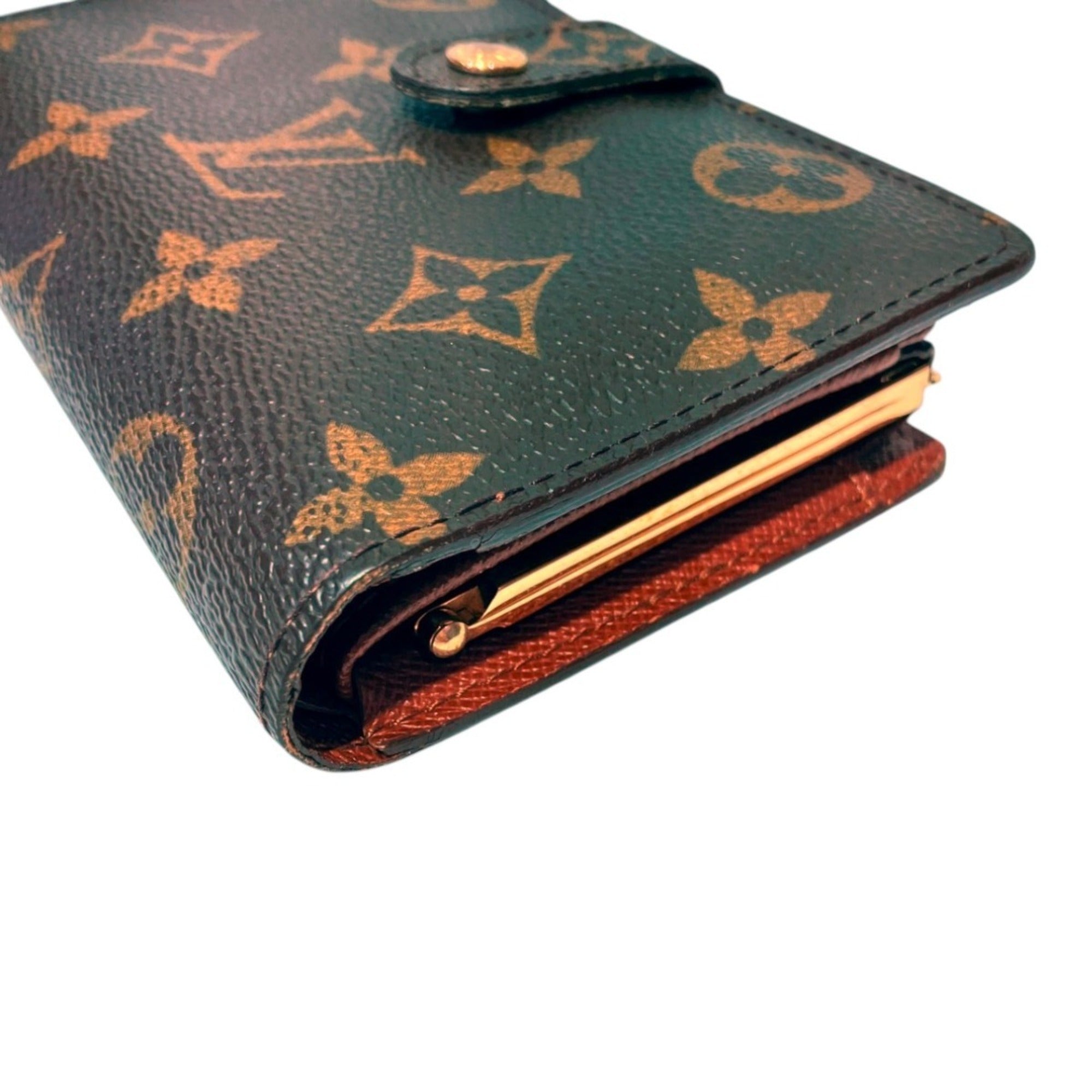 Louis Vuitton Brown Monogram Wallet (Bi-Fold) (Pre-Owned)