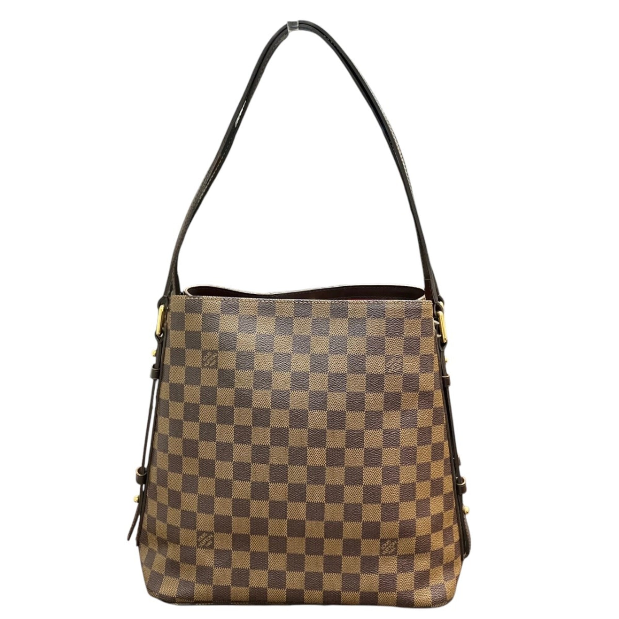 Louis Vuitton Damier Brown Damier Canvas Shoulder Bag (Pre-Owned)
