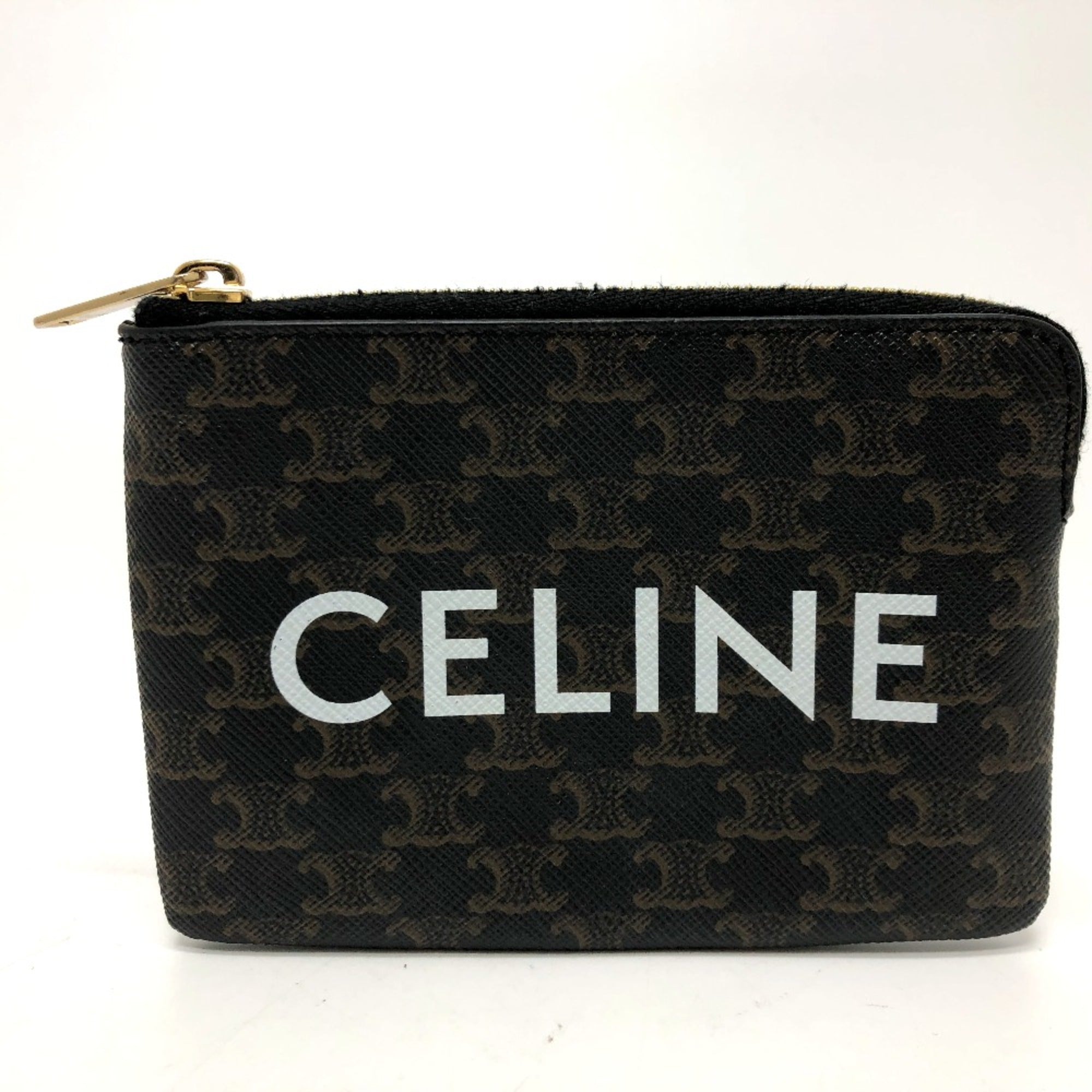 Celine Brown Other Coin Purse/Coin Case (Pre-Owned)
