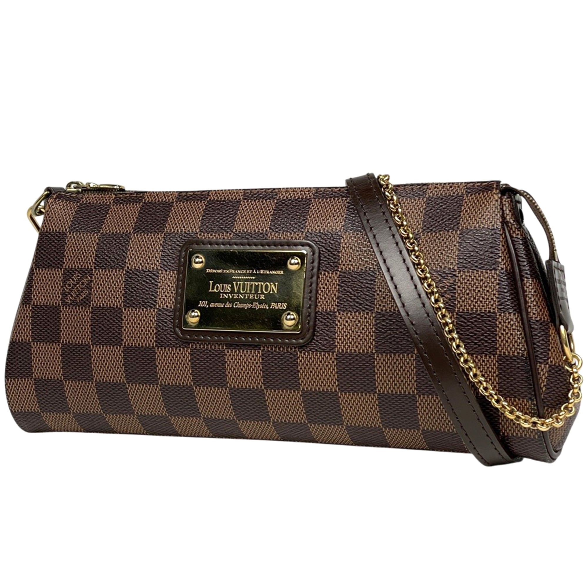 Louis Vuitton Damier Brown Damier Canvas Shoulder Bag (Pre-Owned)