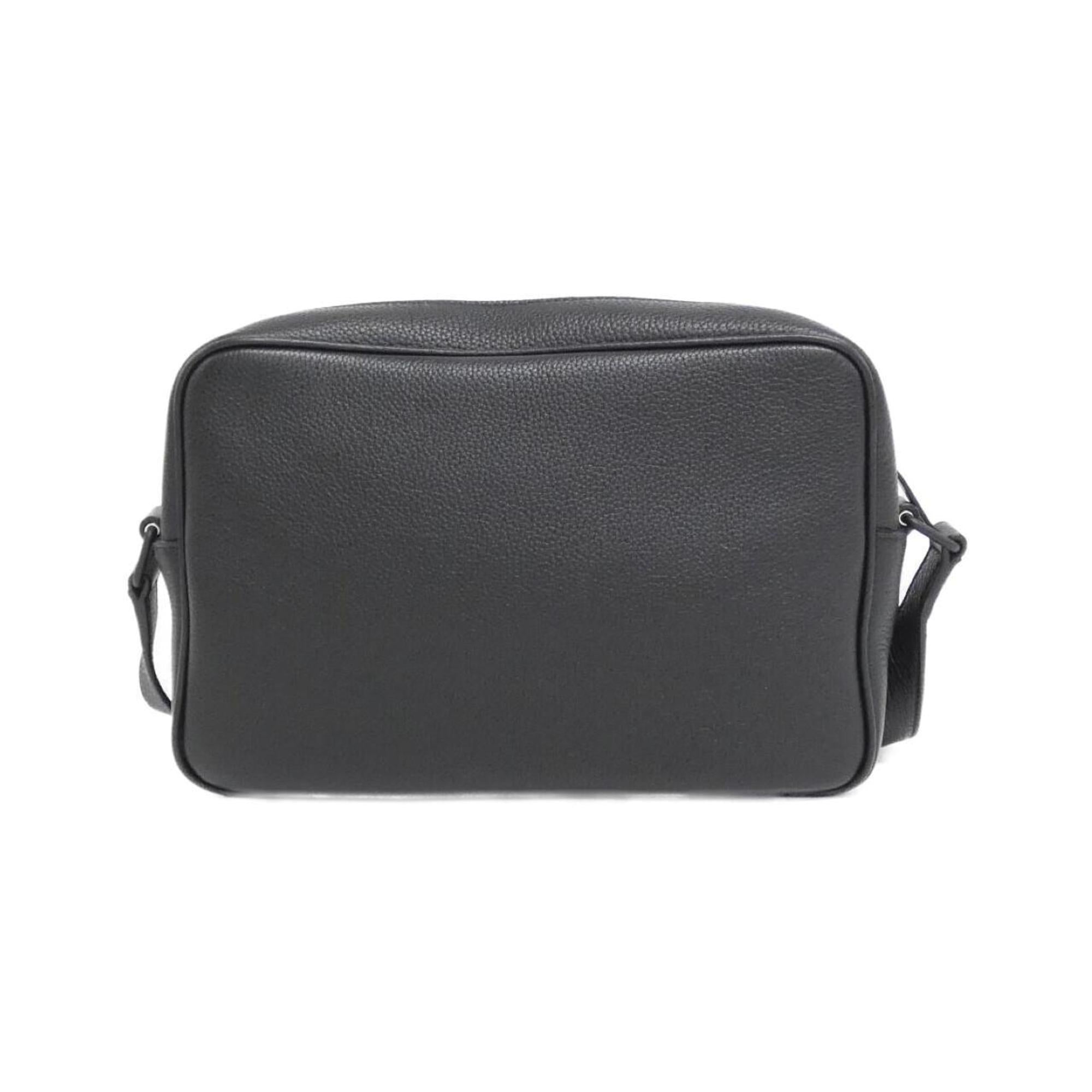 Saint Laurent Black Leather Shoulder Bag (Pre-Owned)