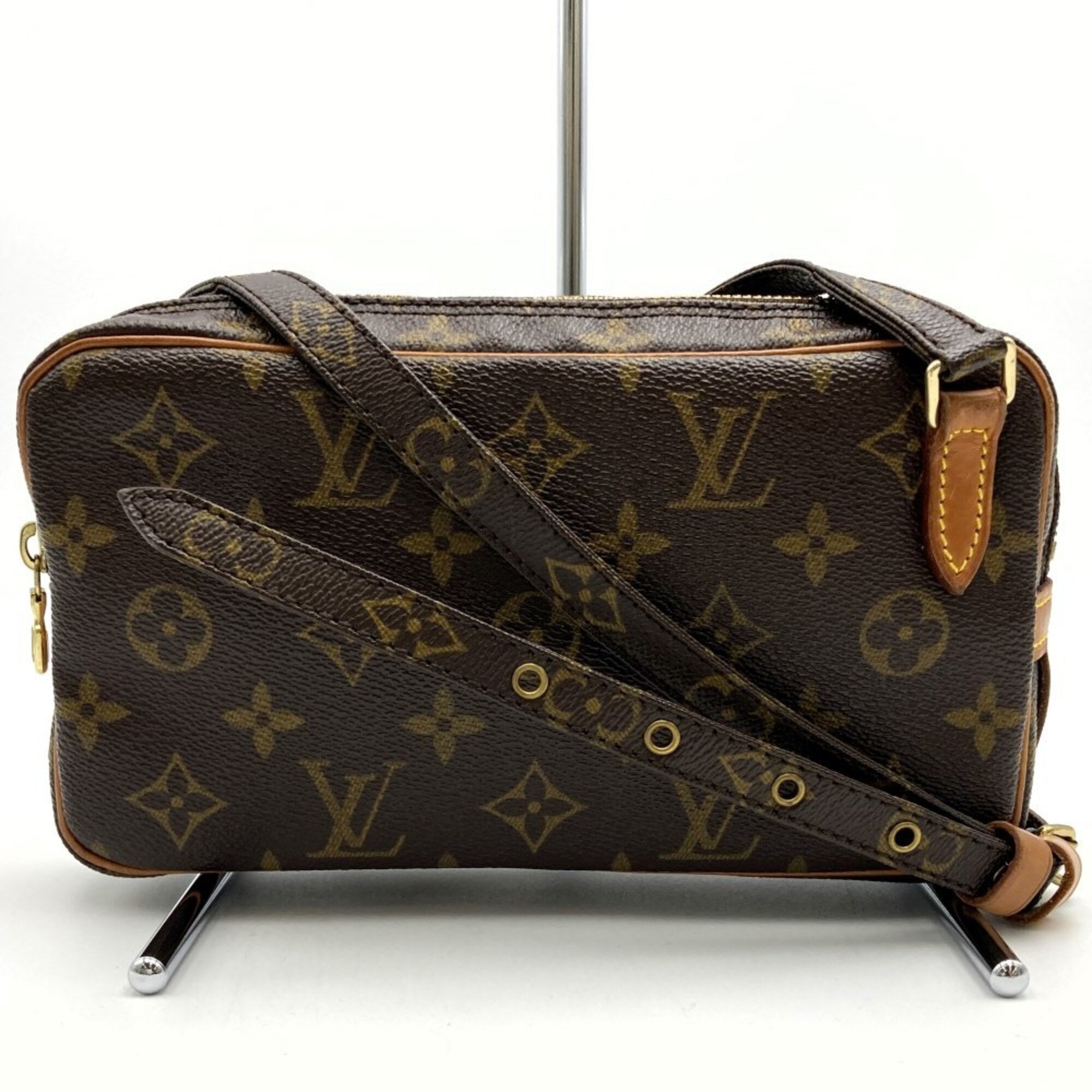 Louis Vuitton Monogram Brown Monogram Shoulder Bag (Pre-Owned)