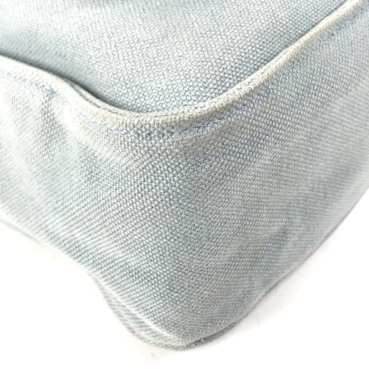 Hermes Marwari Blue Canvas Shoulder Bag Tote Bag (Pre-Owned)