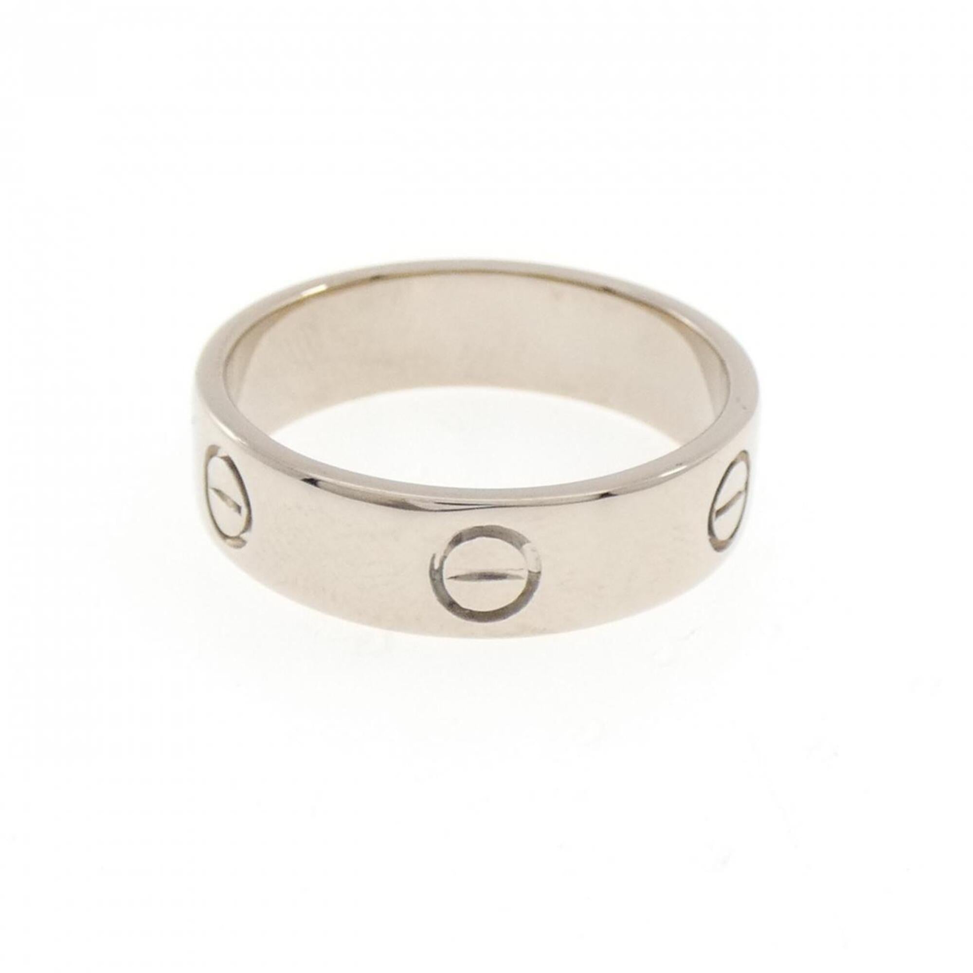 Cartier Love White Gold (18K) Band Ring (Pre-Owned)