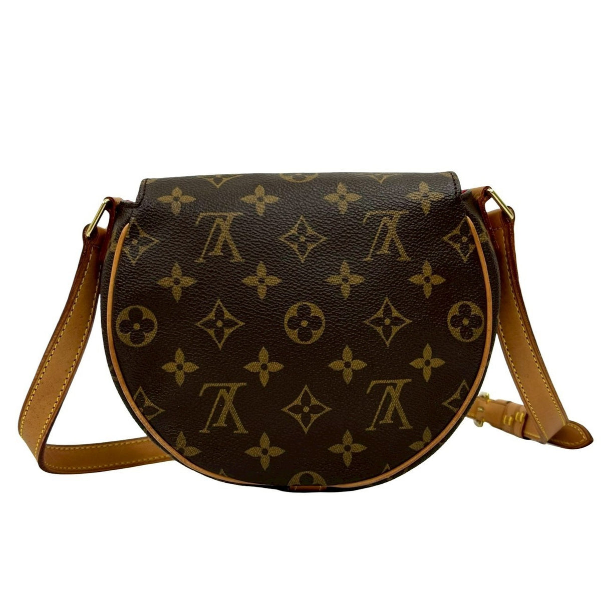 Louis Vuitton Brown Leather Pvc Pochette Shoulder Bag (Pre-Owned)