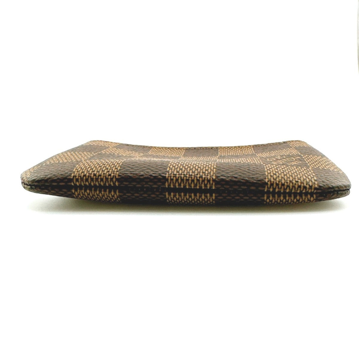 Louis Vuitton Damier Brown Damier Canvas Damier Canvas Coin Purse/Coin Case (Pre-Owned)