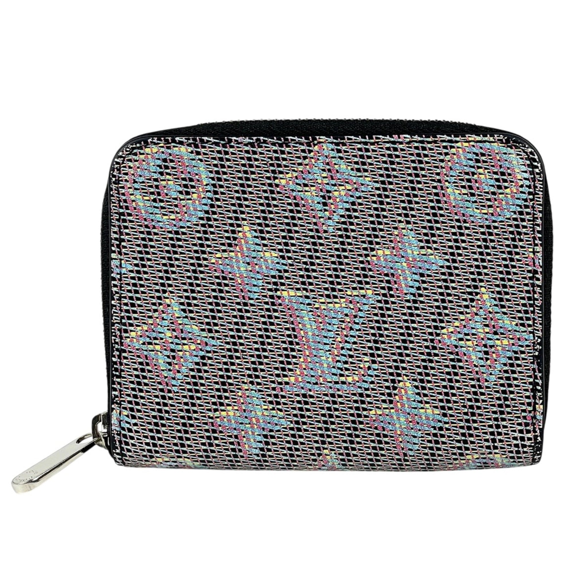 Louis Vuitton Black Blue Monogram Monogram Coin Purse/Coin Case (Pre-Owned)
