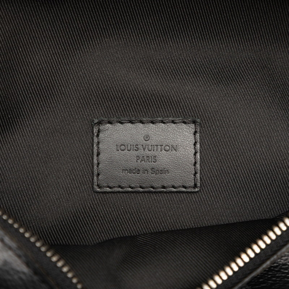 Louis Vuitton Monogram Eclipse Black Pvc Leather Sling Bag (Pre-Owned)