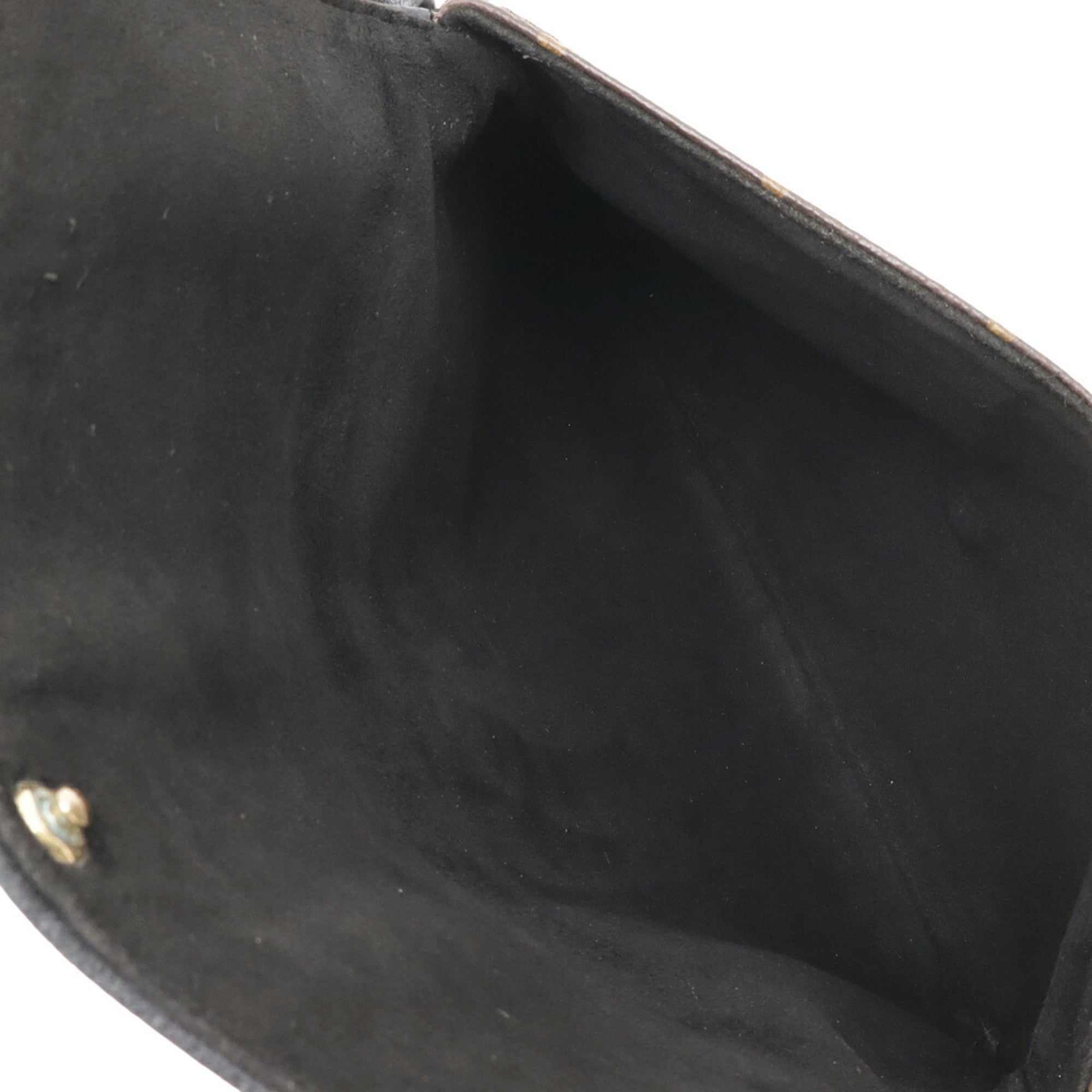 Louis Vuitton Monogram Black Noir Monogram Leather Pochette Shoulder Bag (Pre-Owned)