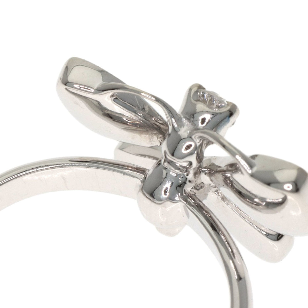 Christian Dior White Gold White Gold (18K) Pinky Ring (Pre-Owned)