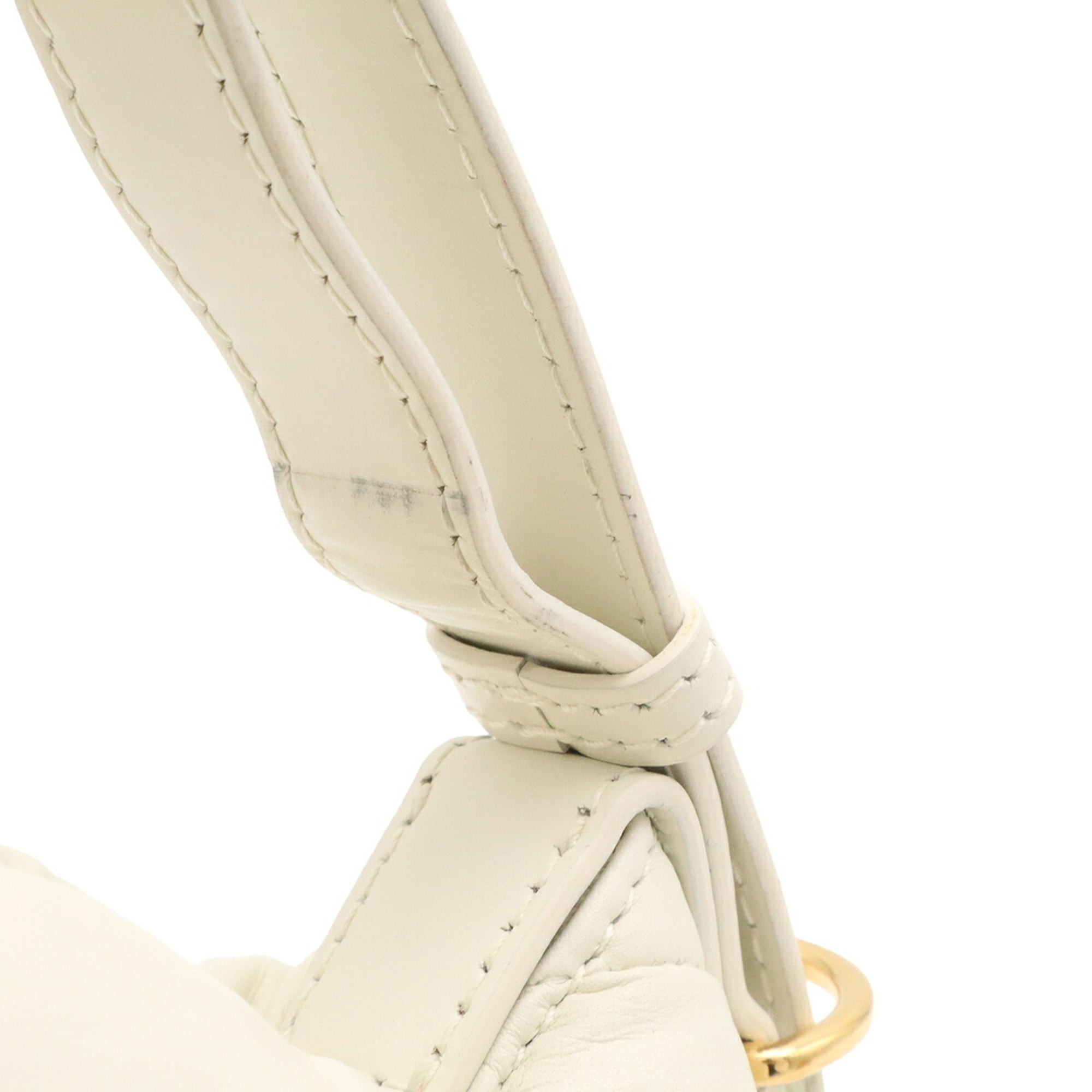 Christian Dior White Yellow Leather Handbag Shoulder Bag (Pre-Owned)
