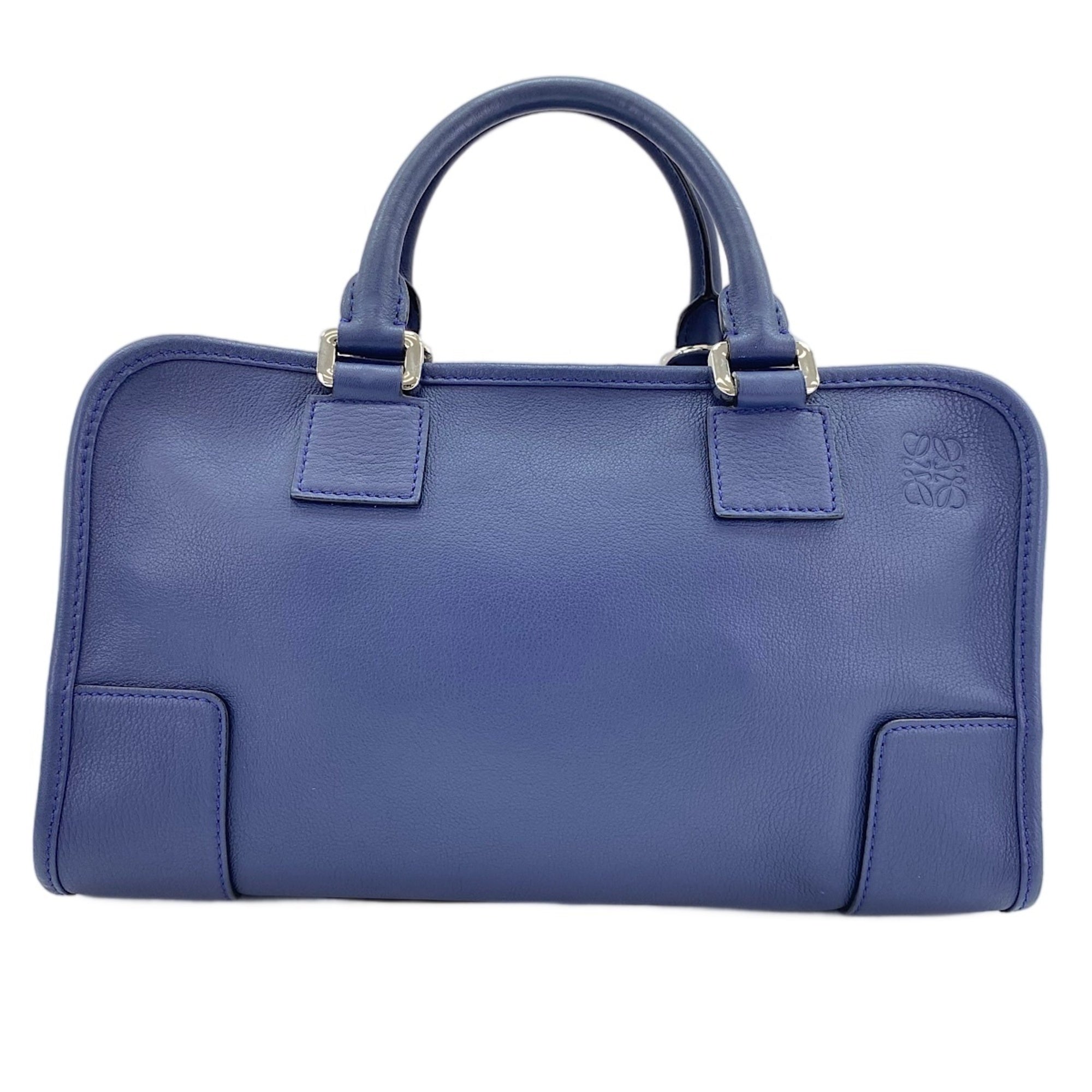 Loewe Navy Handbag (Pre-Owned)