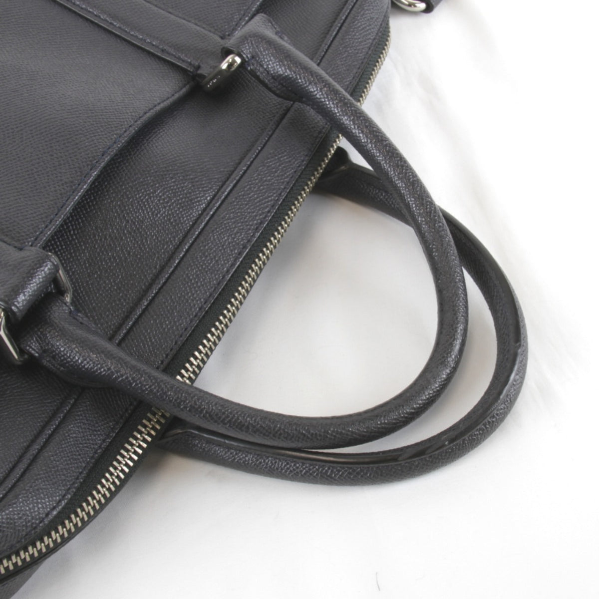 Coach Black Leather Briefcase Shoulder Bag (Pre-Owned)