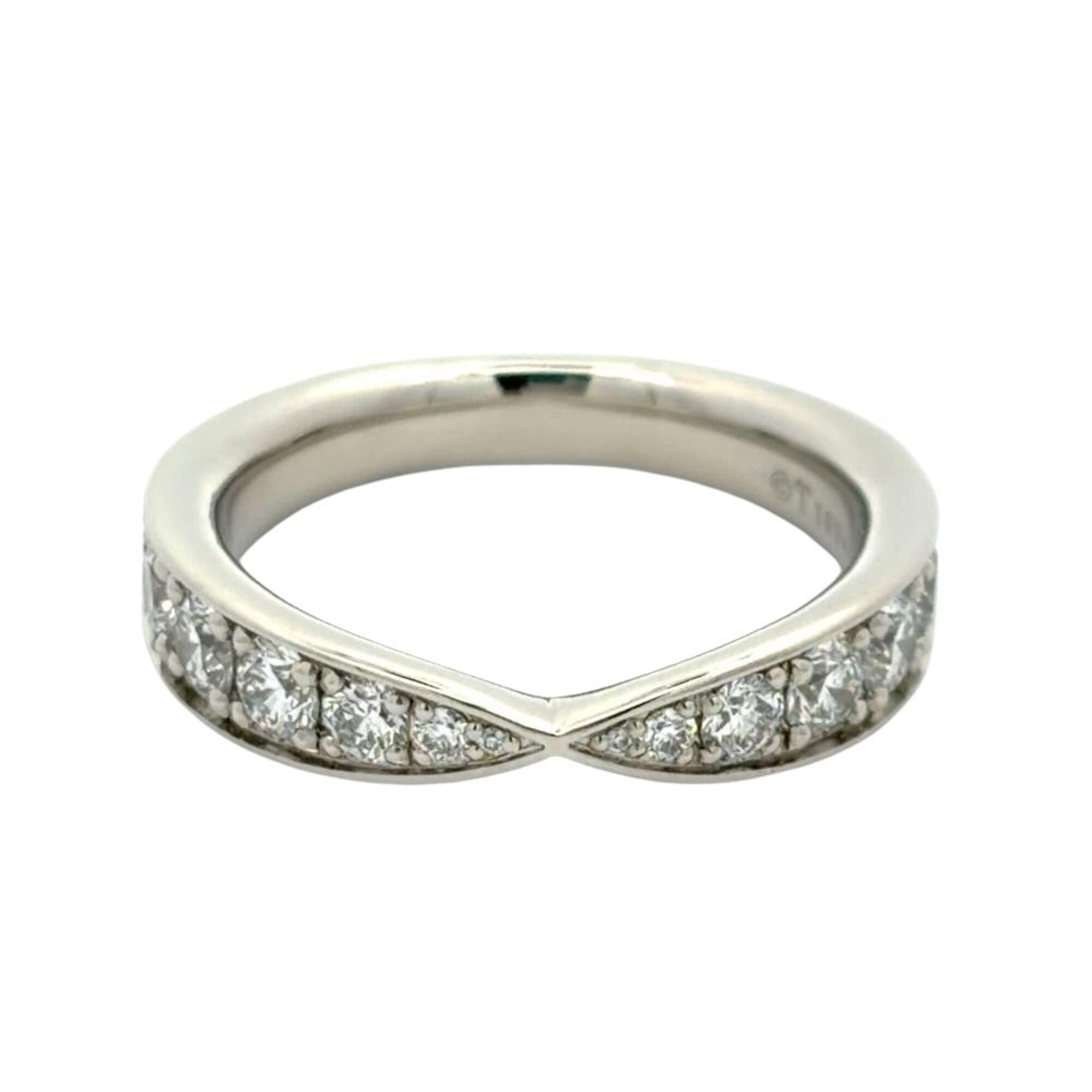 Tiffany Platinum 950 Band Ring (Pre-Owned)