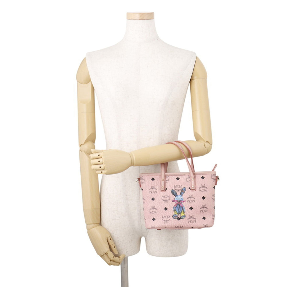 Mcm Pink Leather Handbag (Pre-Owned)