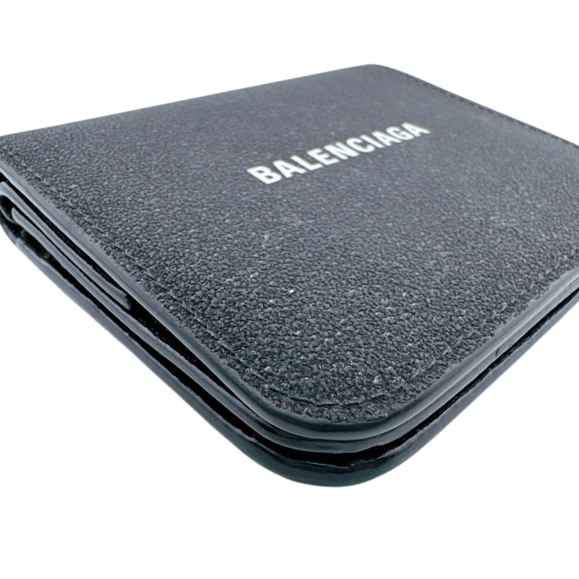Balenciaga Black Leather Wallet (Bi-Fold) (Pre-Owned)