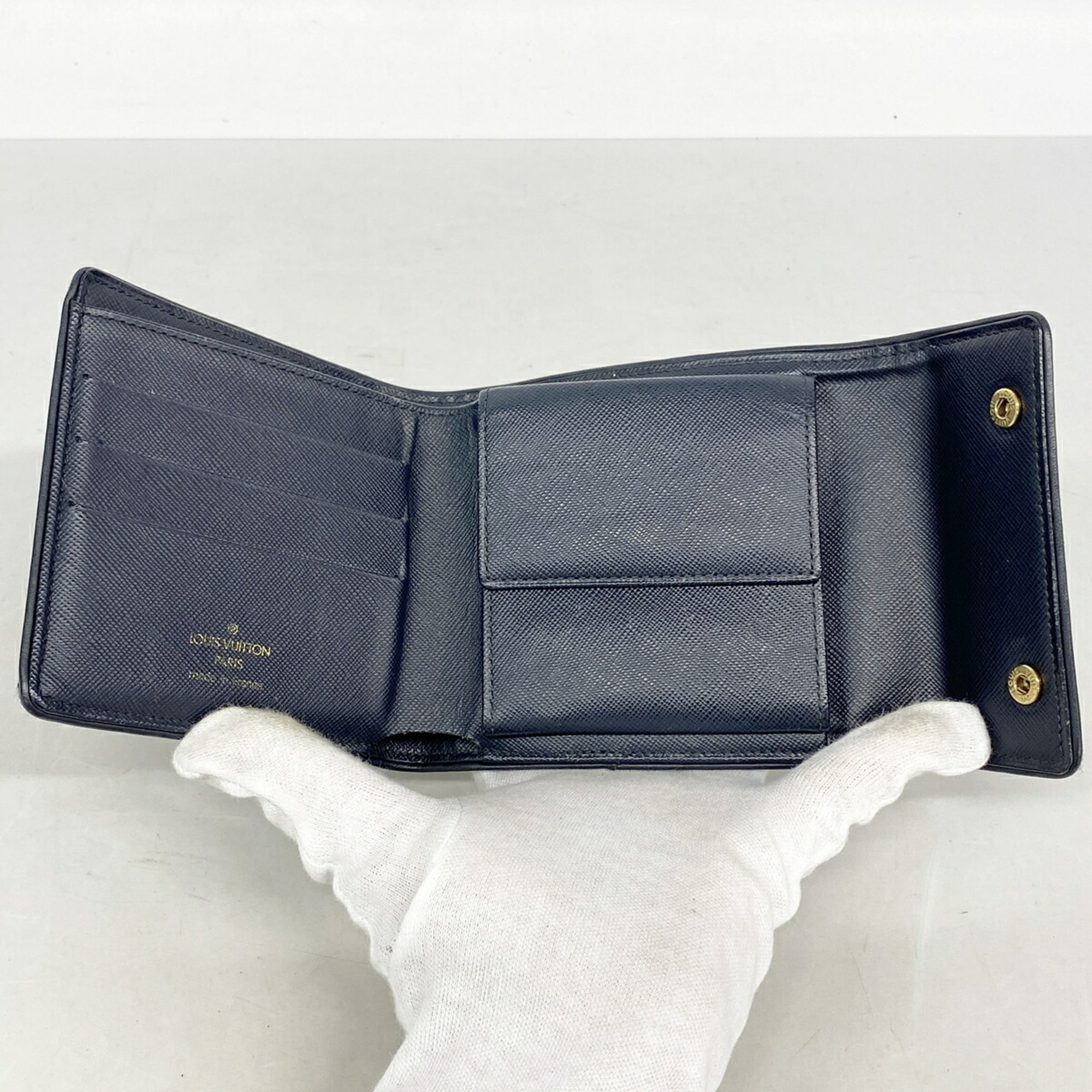 Louis Vuitton Tst Blue Wallet (Tri-Fold) (Pre-Owned)