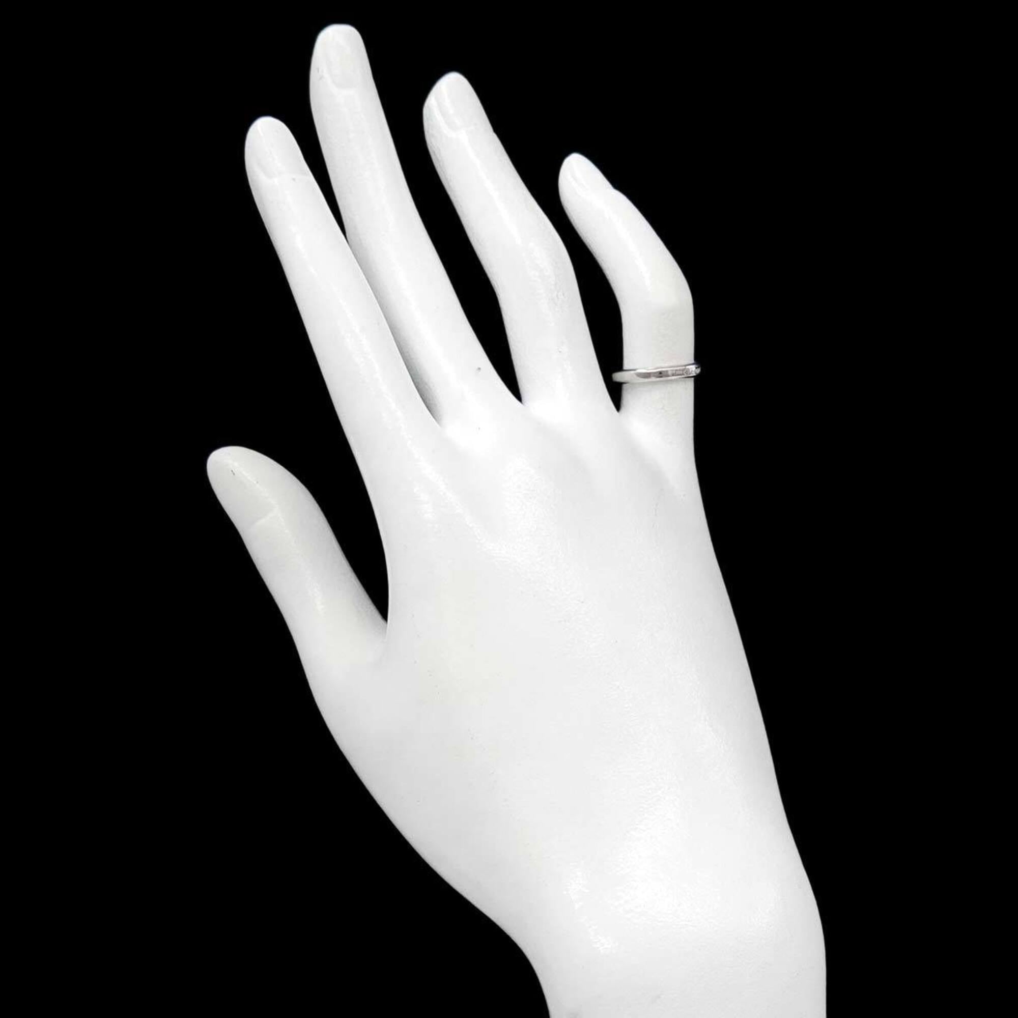 Van Cleef & Arpels Platinum 950 Band Ring (Pre-Owned)